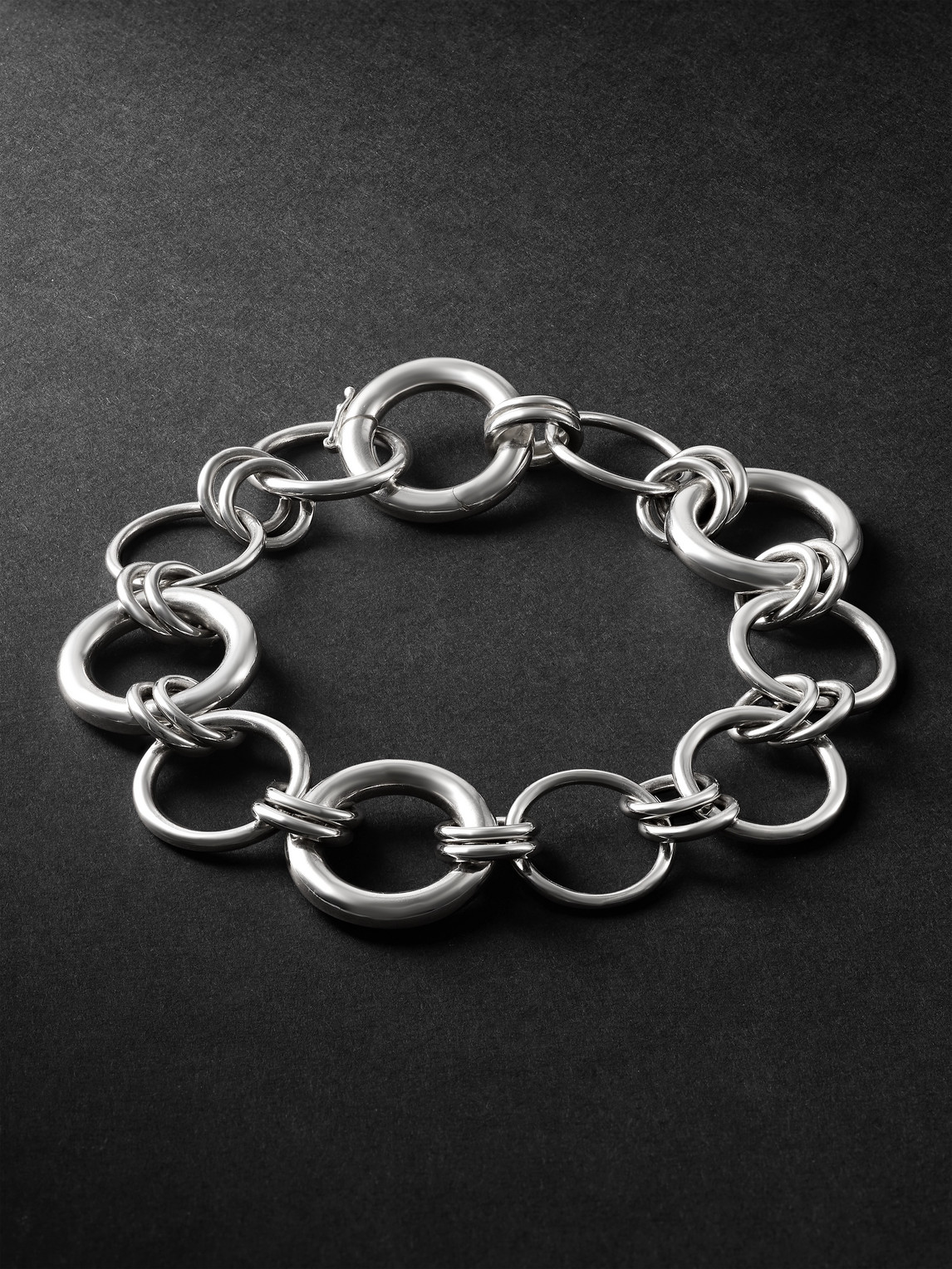 Spinelli Kilcollin - Titan Sterling Silver Chain Bracelet - Men - Silver - L