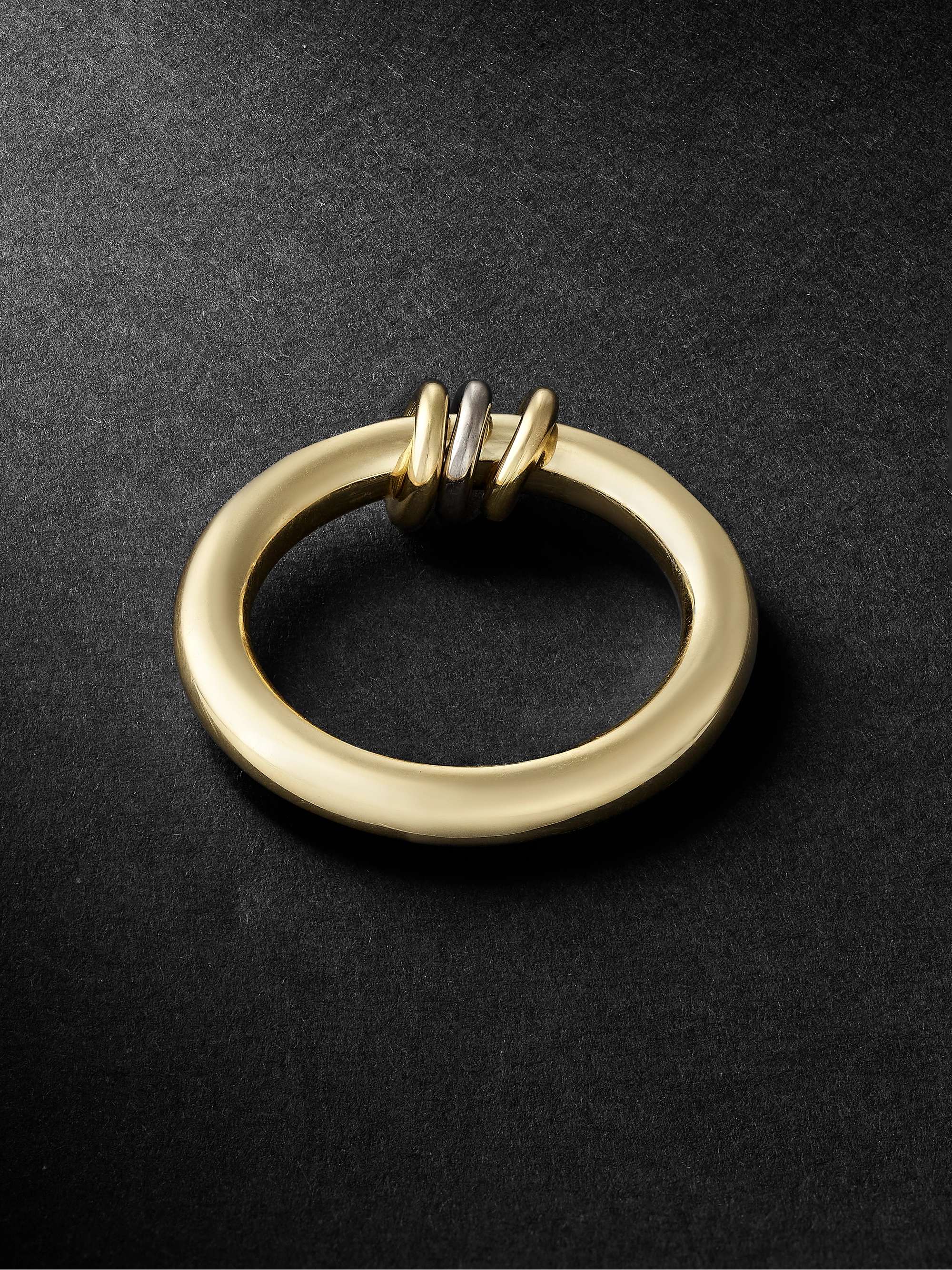 SPINELLI KILCOLLIN Sirius Max BG Yellow and Blackened Gold Ring