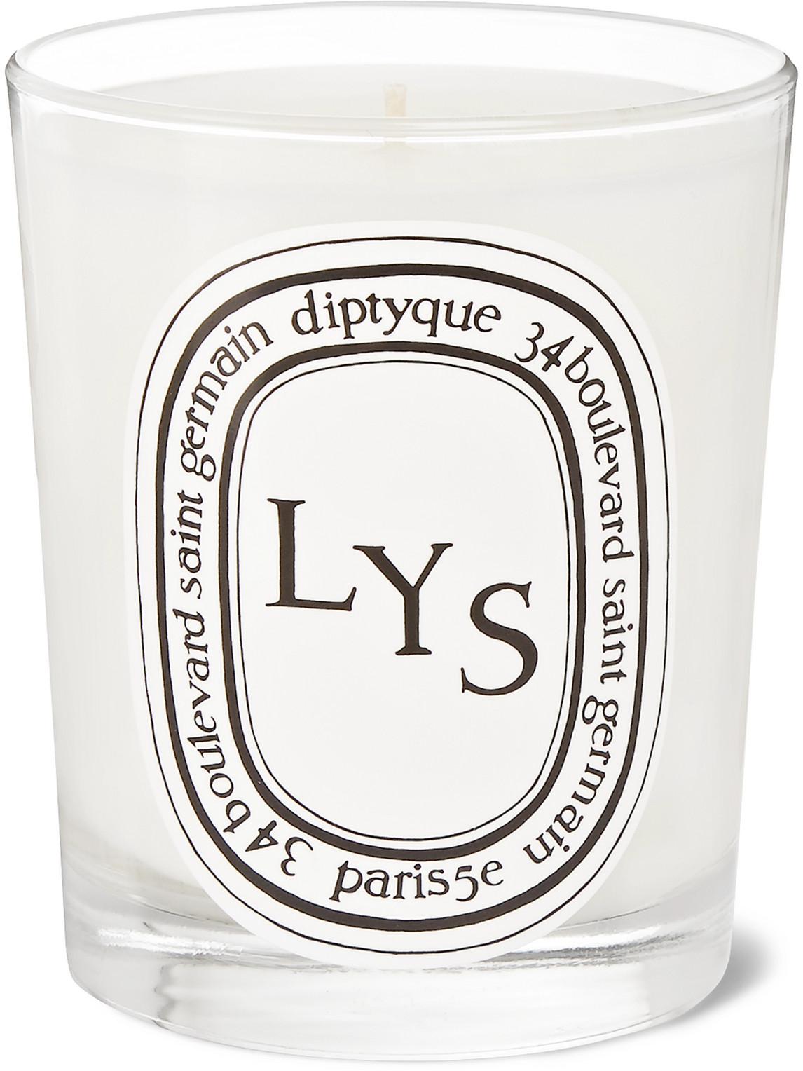 Diptyque 6.7 Oz. Lys Scented Candle In White