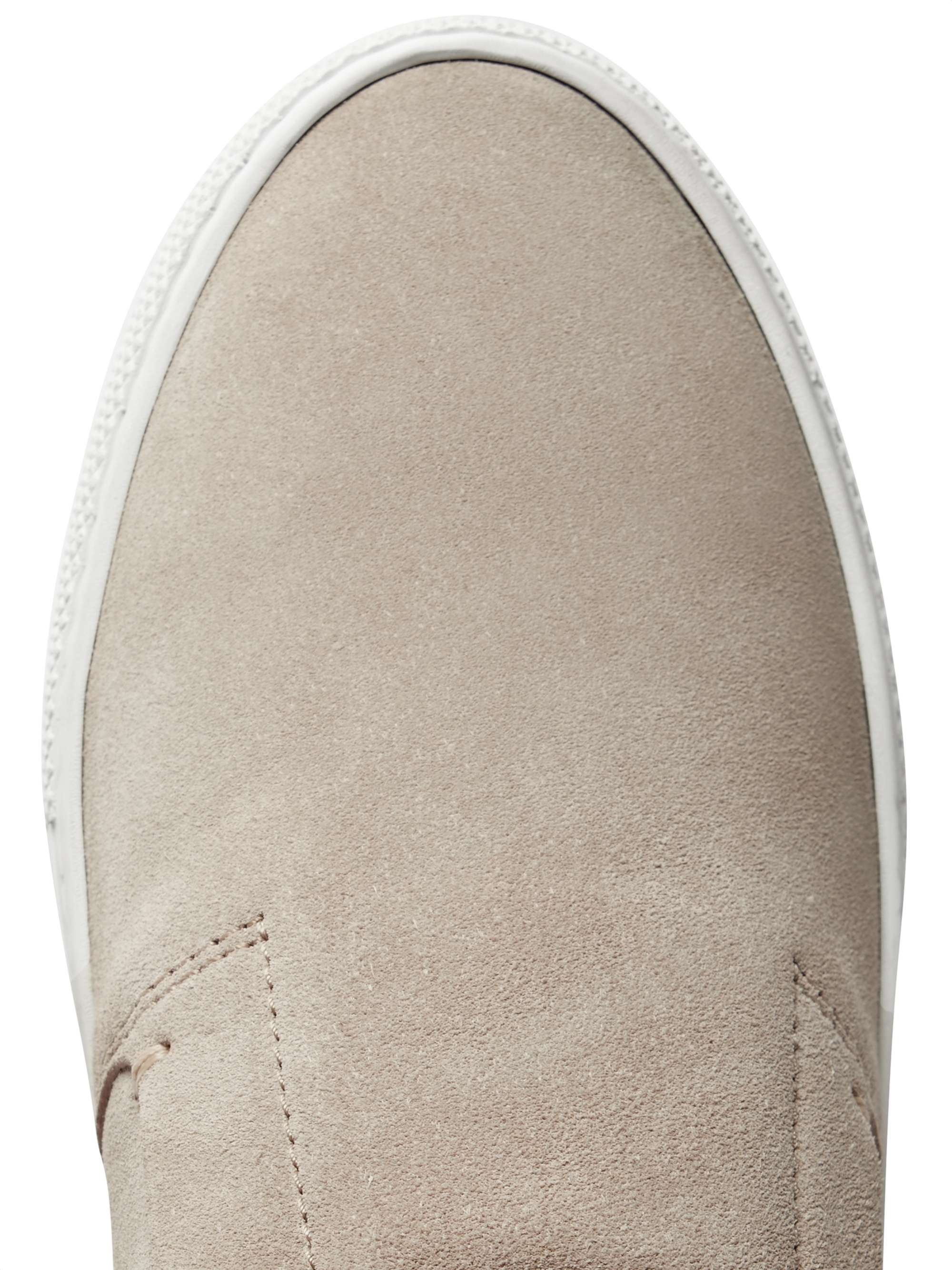 ZEGNA Luigi Collapsible-Heel Suede and Leather Slip-On Sneakers