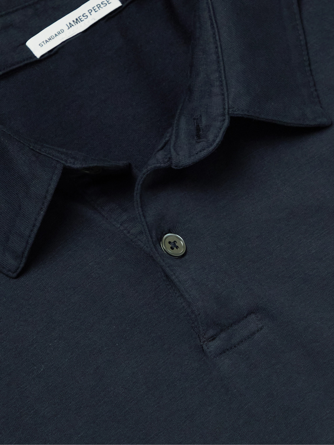 JAMES PERSE SUPIMA COTTON-JERSEY POLO SHIRT