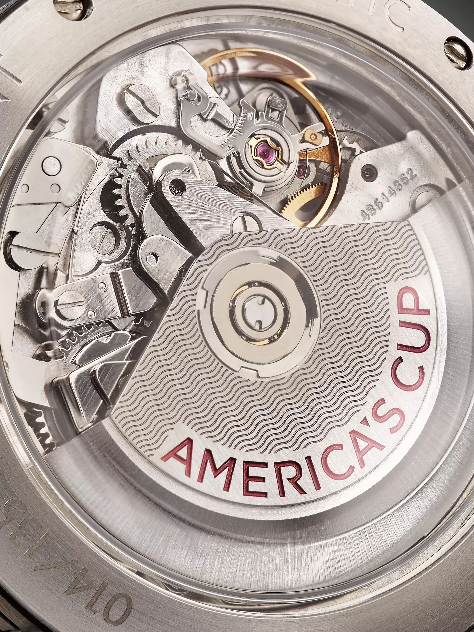 BREMONT AC-R-II America's Cup Automatic Regatta Chronograph 43mm Stainless Steel and Rubber Watch, Ref. No. 970380