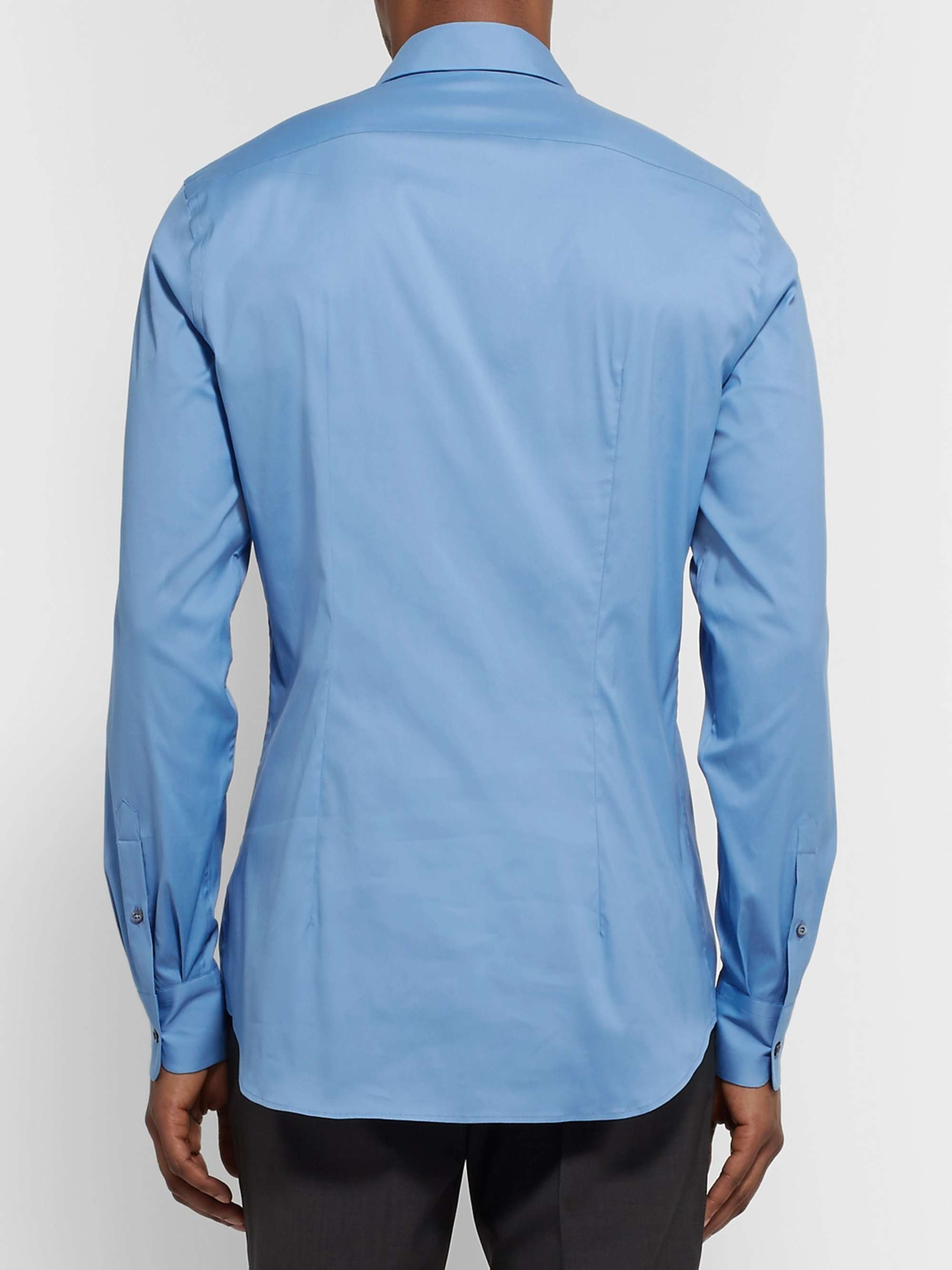 PRADA Slim-Fit Stretch-Cotton Shirt