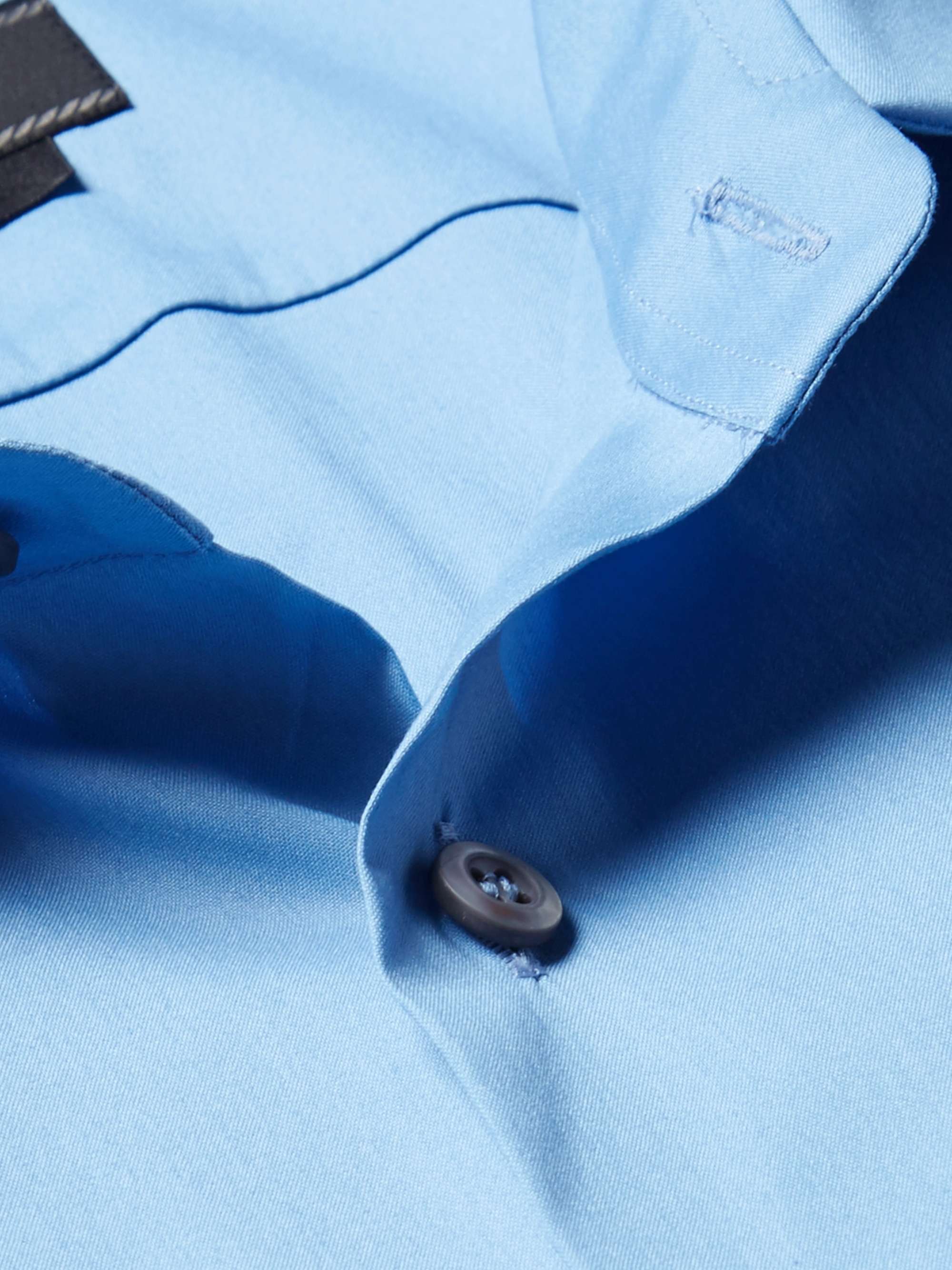 PRADA Slim-Fit Stretch-Cotton Shirt