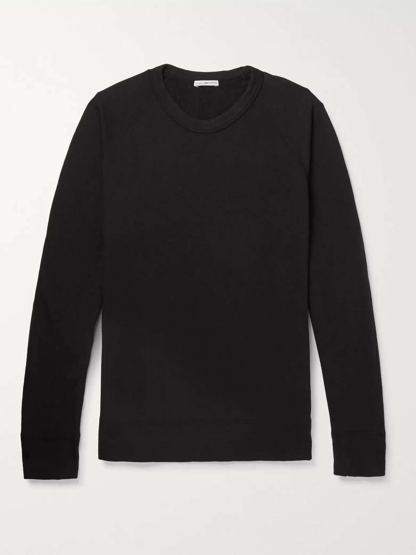 JAMES PERSE Loopback Supima Cotton-Jersey Sweatshirt for Men | MR PORTER