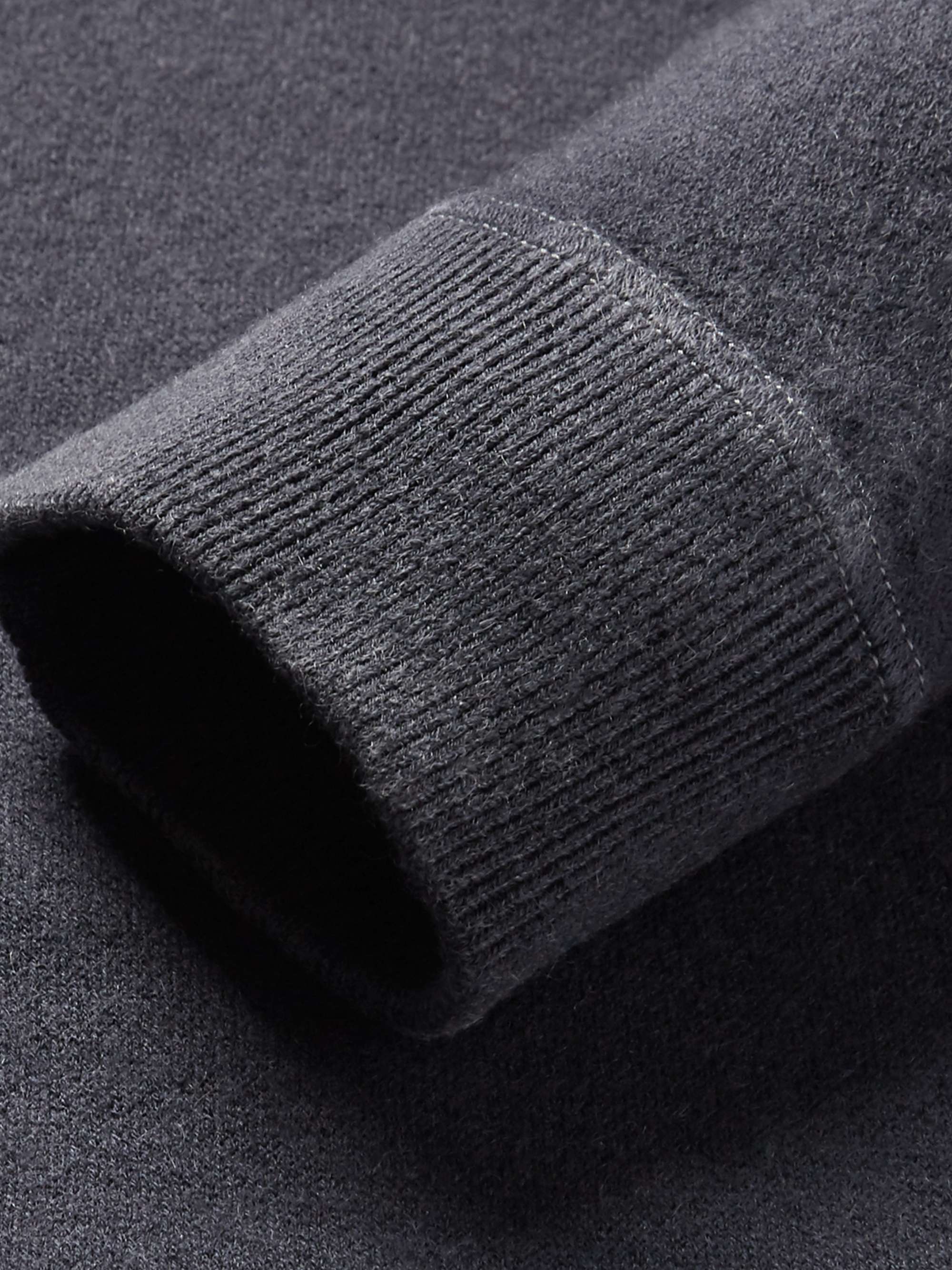 MASSIMO ALBA Garment-Dyed Cashmere Sweater