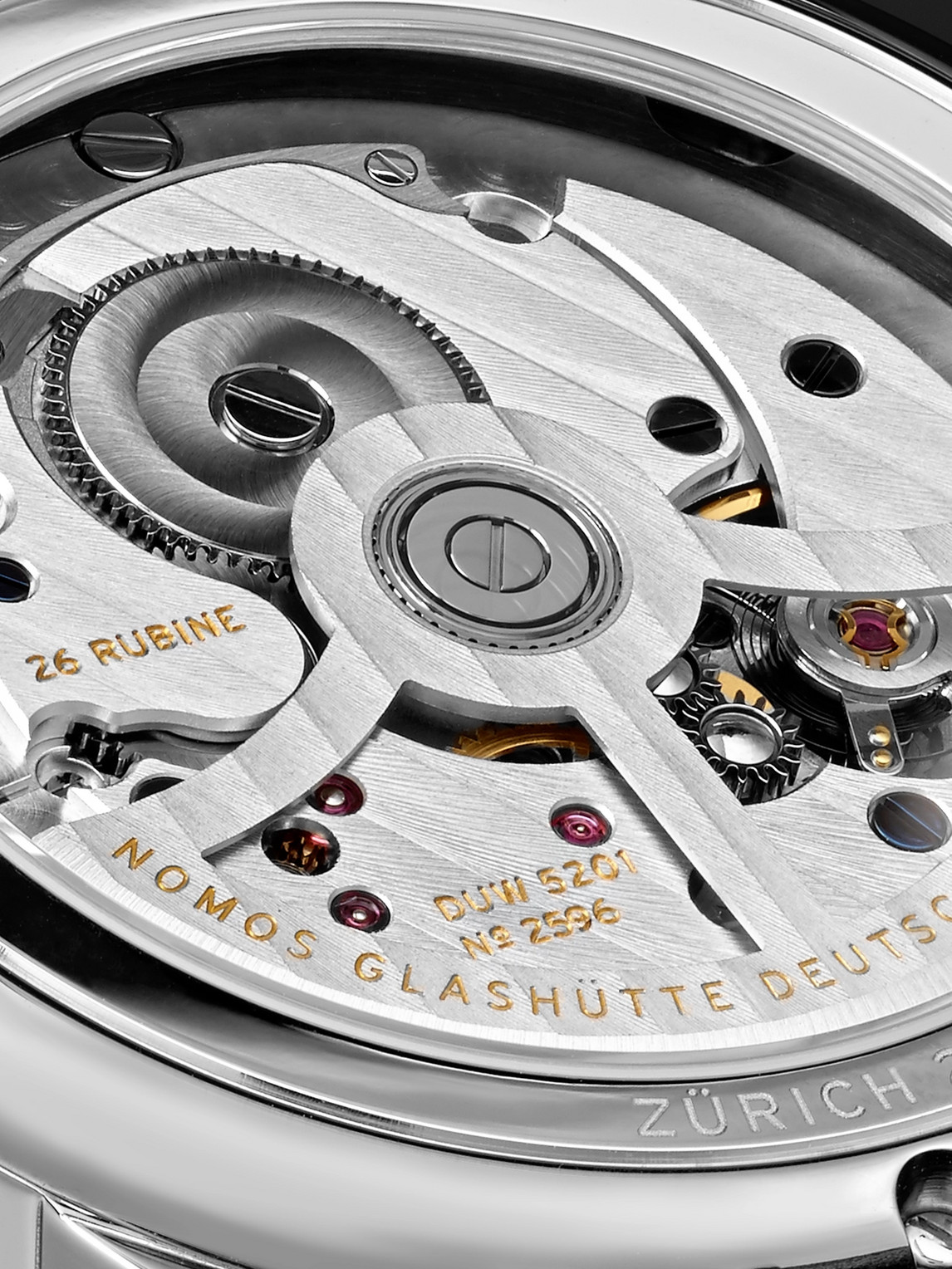  Nomos Glashütte - Zurich Weltzeit Automatic 40mm Stainless Steel And Cordovan Leather Watch, Ref. No. 805 - Men - White 