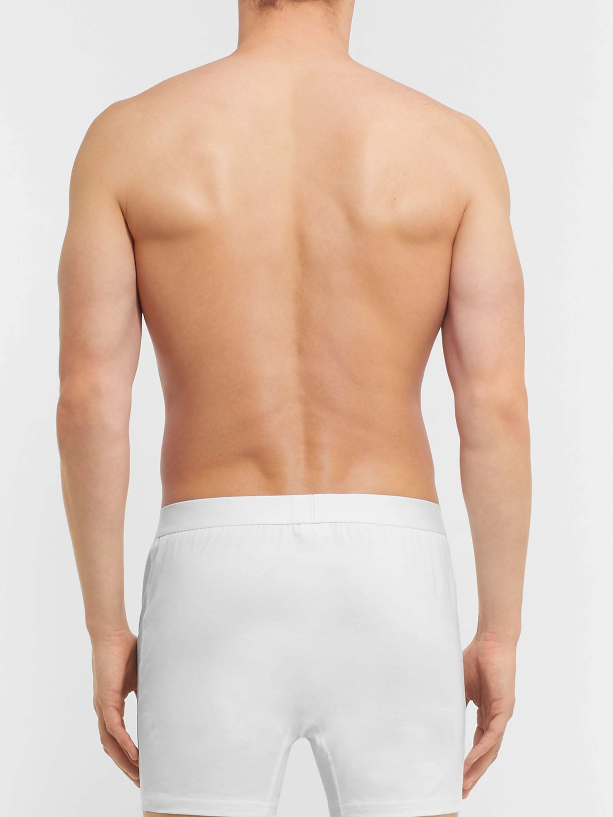 HANDVAERK Pima Cotton-Jersey Boxer Briefs