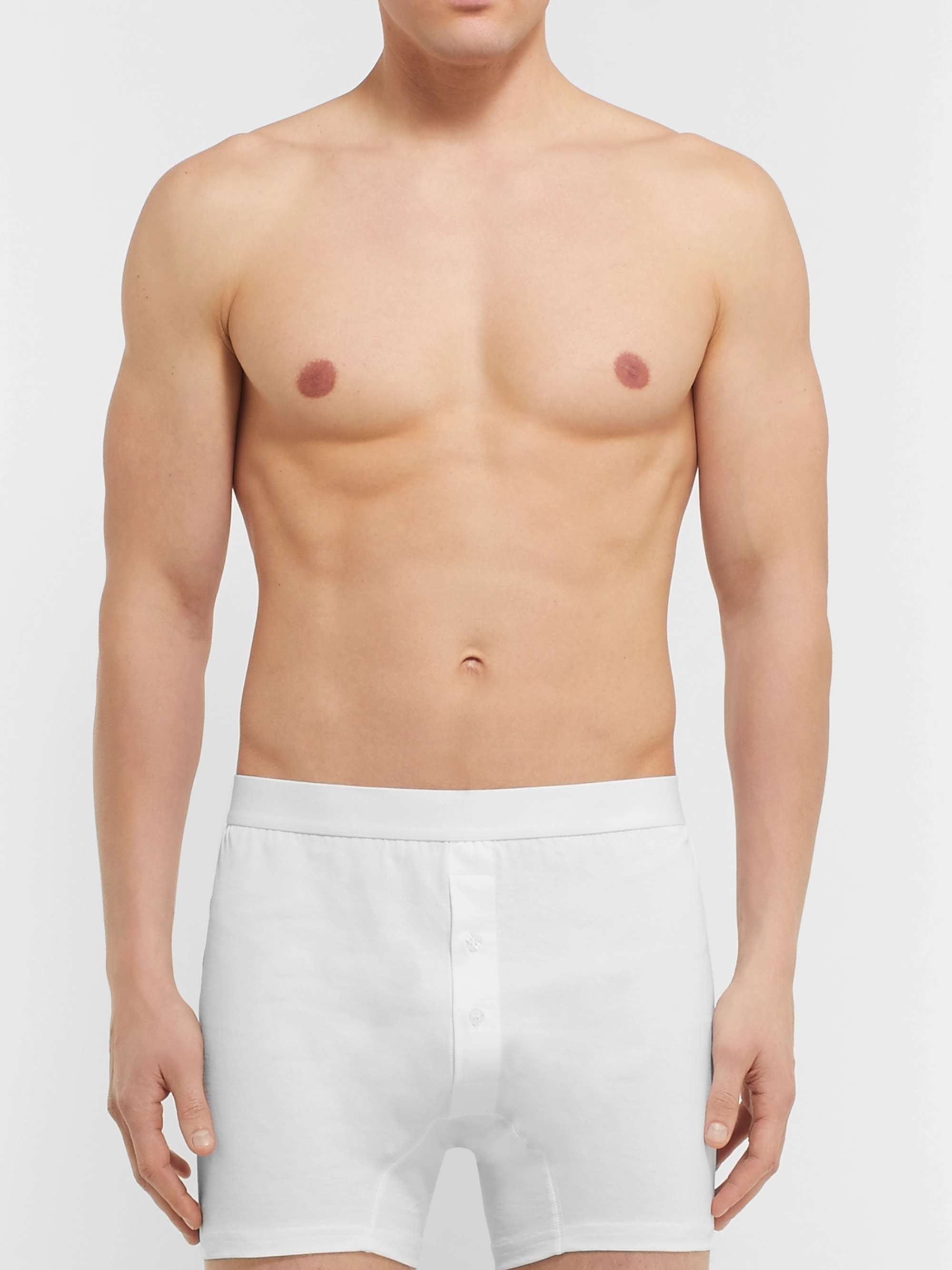 HANDVAERK Pima Cotton-Jersey Boxer Briefs
