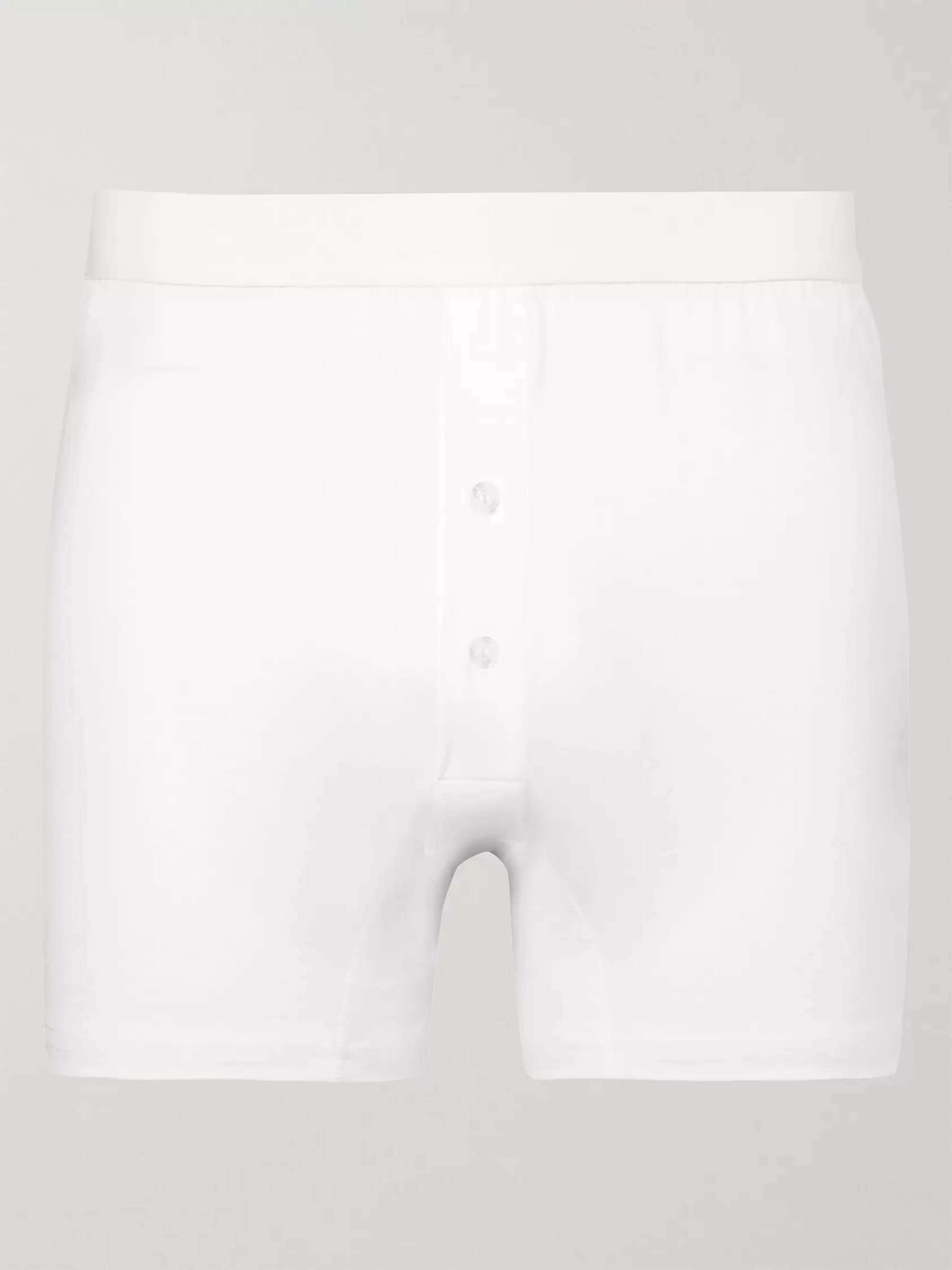 HANDVAERK Pima Cotton-Jersey Boxer Briefs for Men