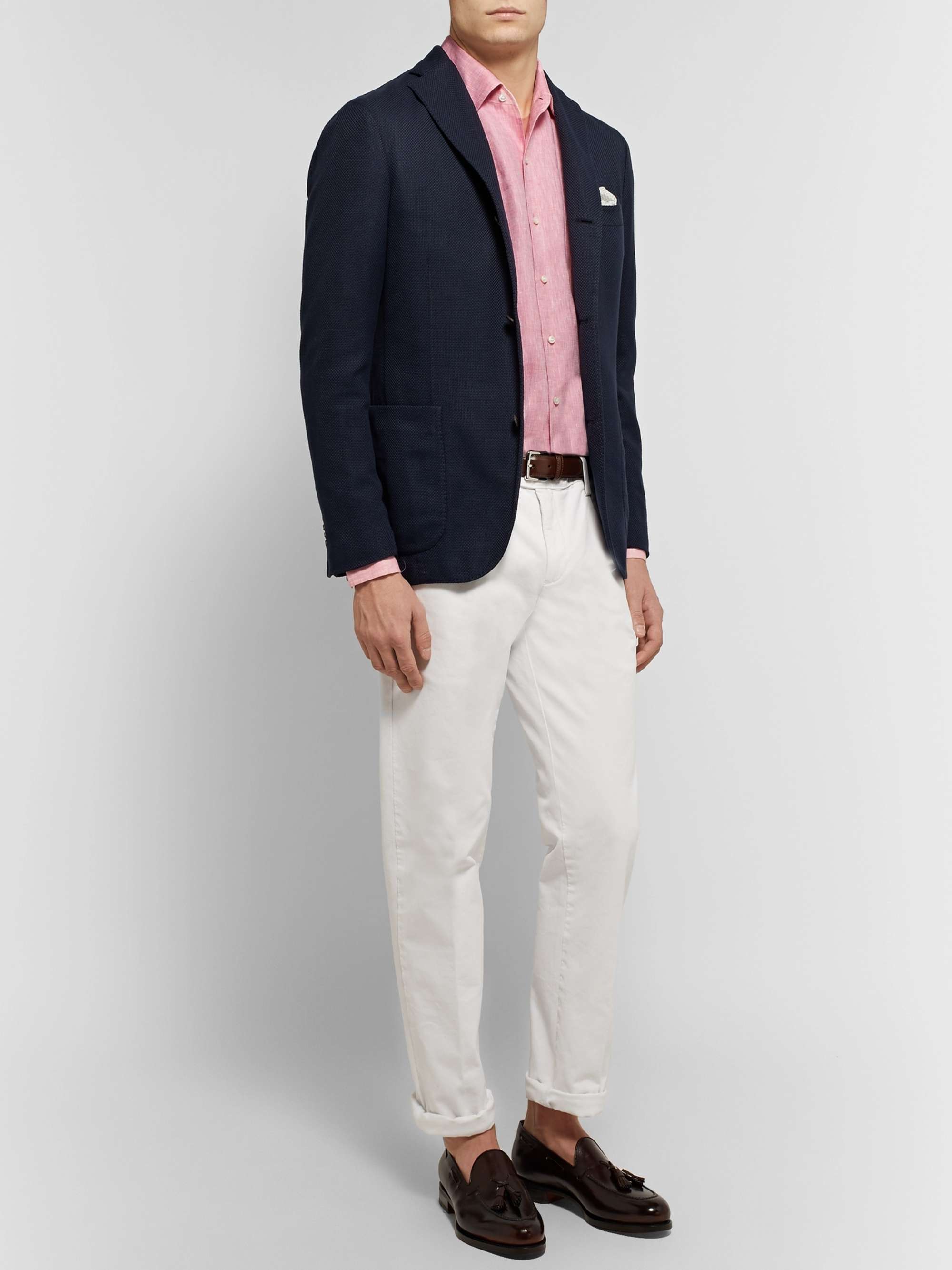 LORO PIANA Slub Linen Shirt for Men | MR PORTER