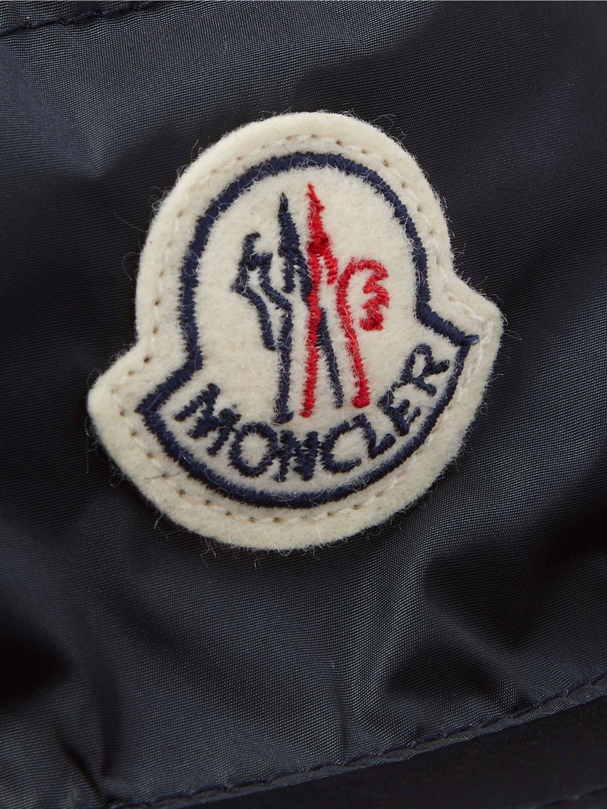 MONCLER Appliquéd Shell Baseball Cap
