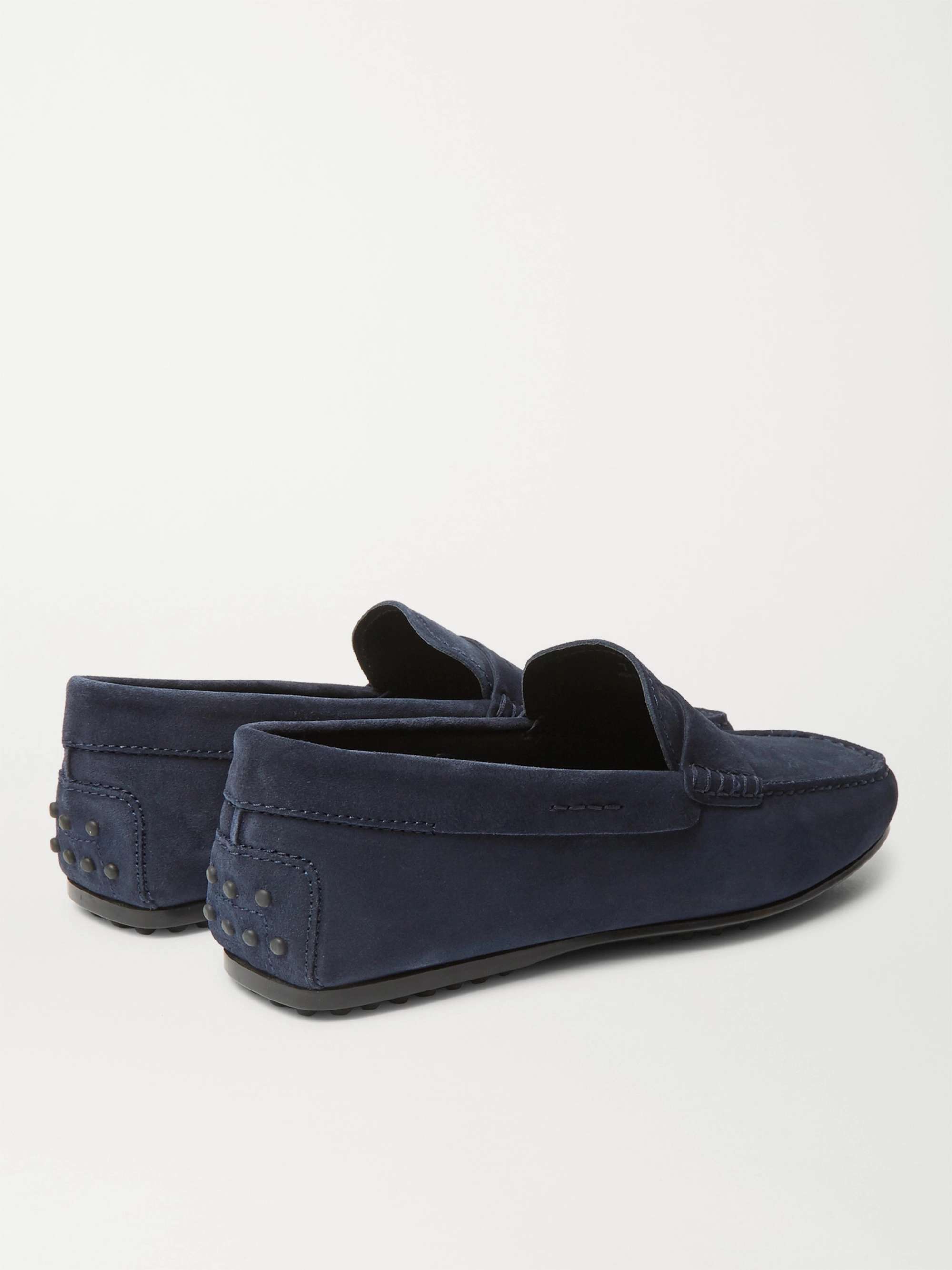 TOD'S Gommino Suede Driving Shoes for Men | MR PORTER