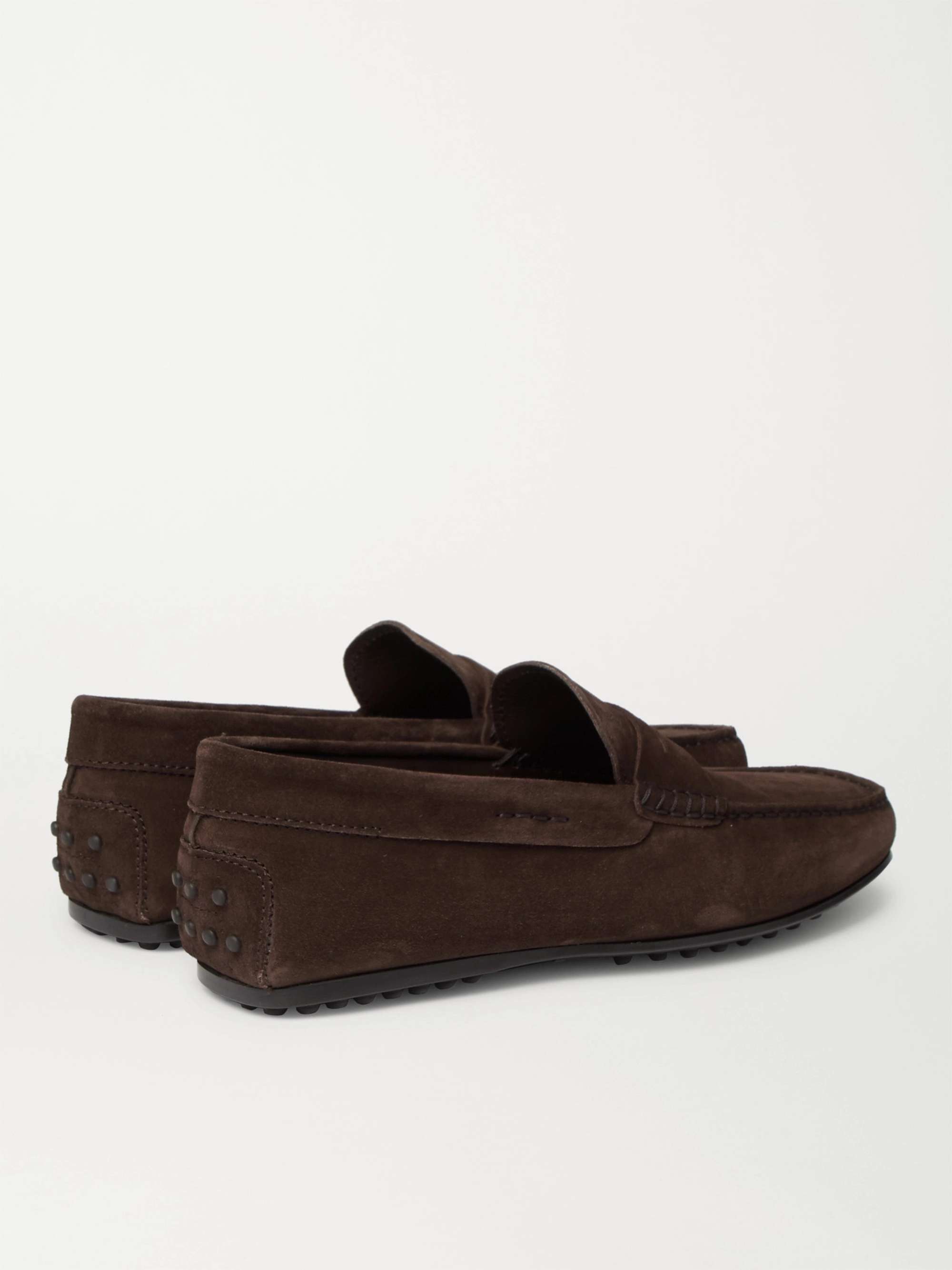 TOD'S Gommino Suede Driving Shoes