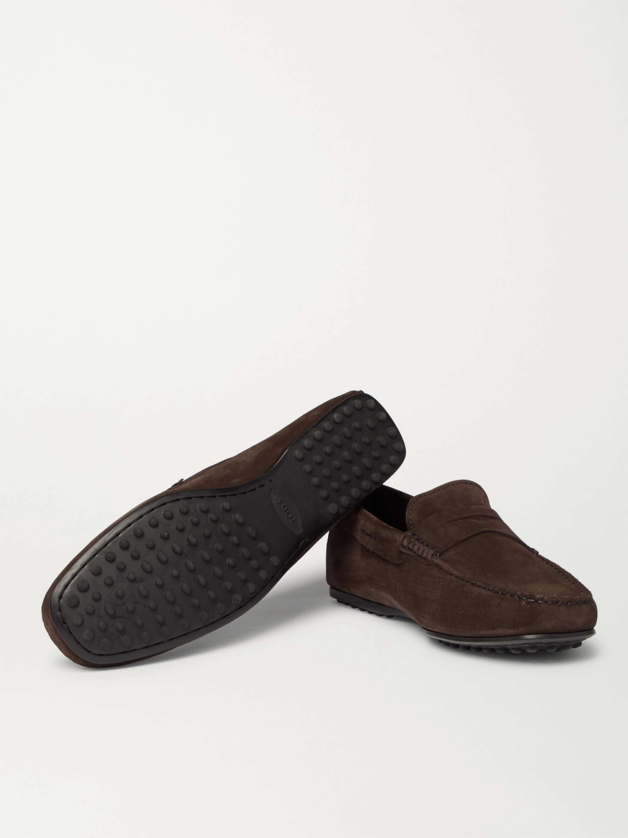 TOD'S Gommino Suede Driving Shoes