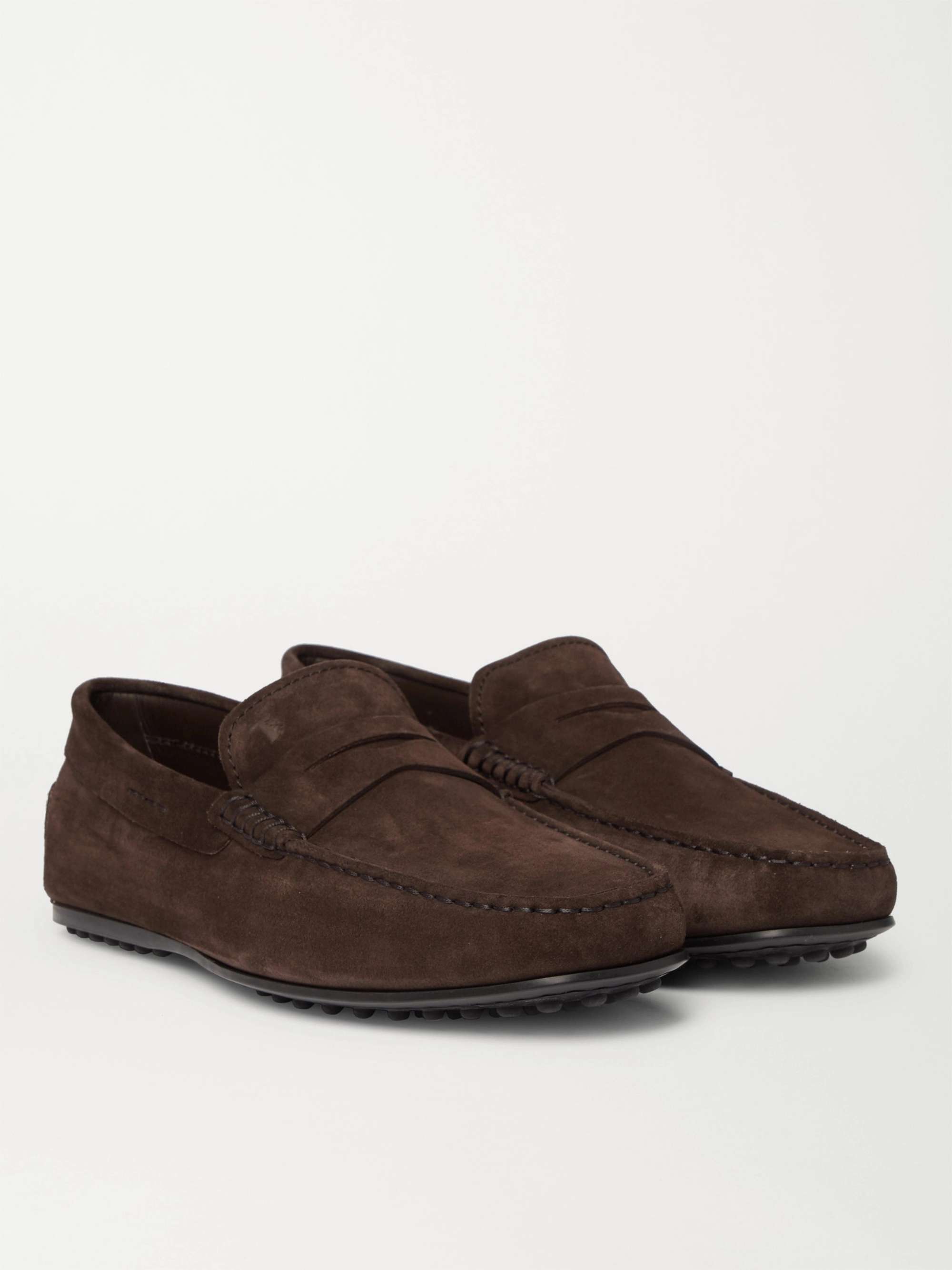 TOD'S Gommino Suede Driving Shoes