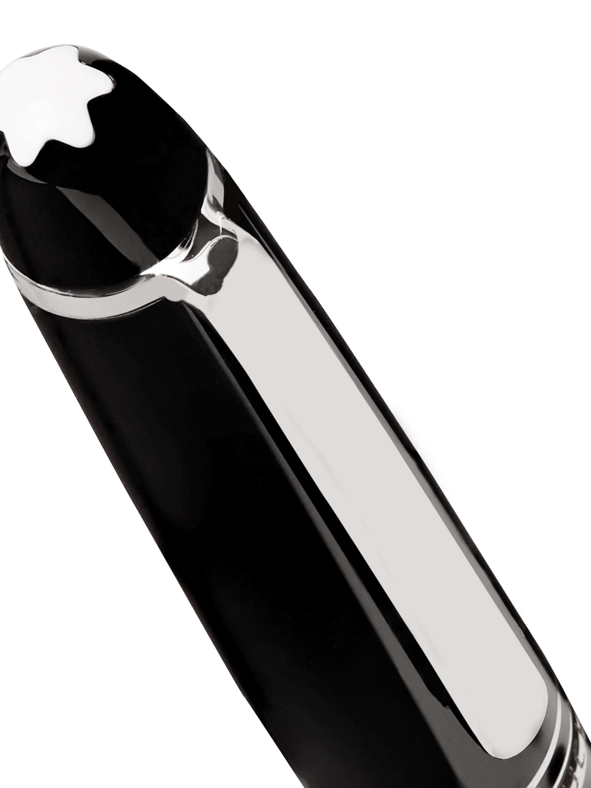 MONTBLANC Meisterstück Resin and Platinum-Plated Ballpoint Pen