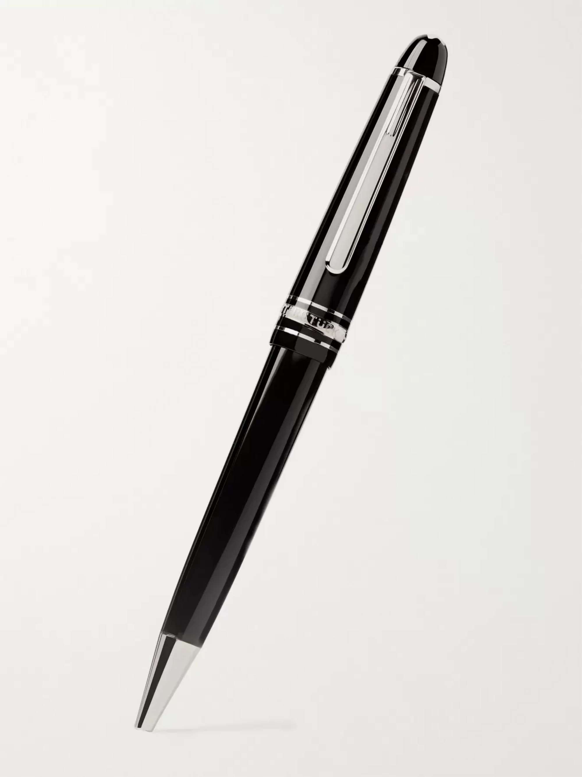 Meisterstück Classique Resin and Platinum-Plated Ballpoint Pen