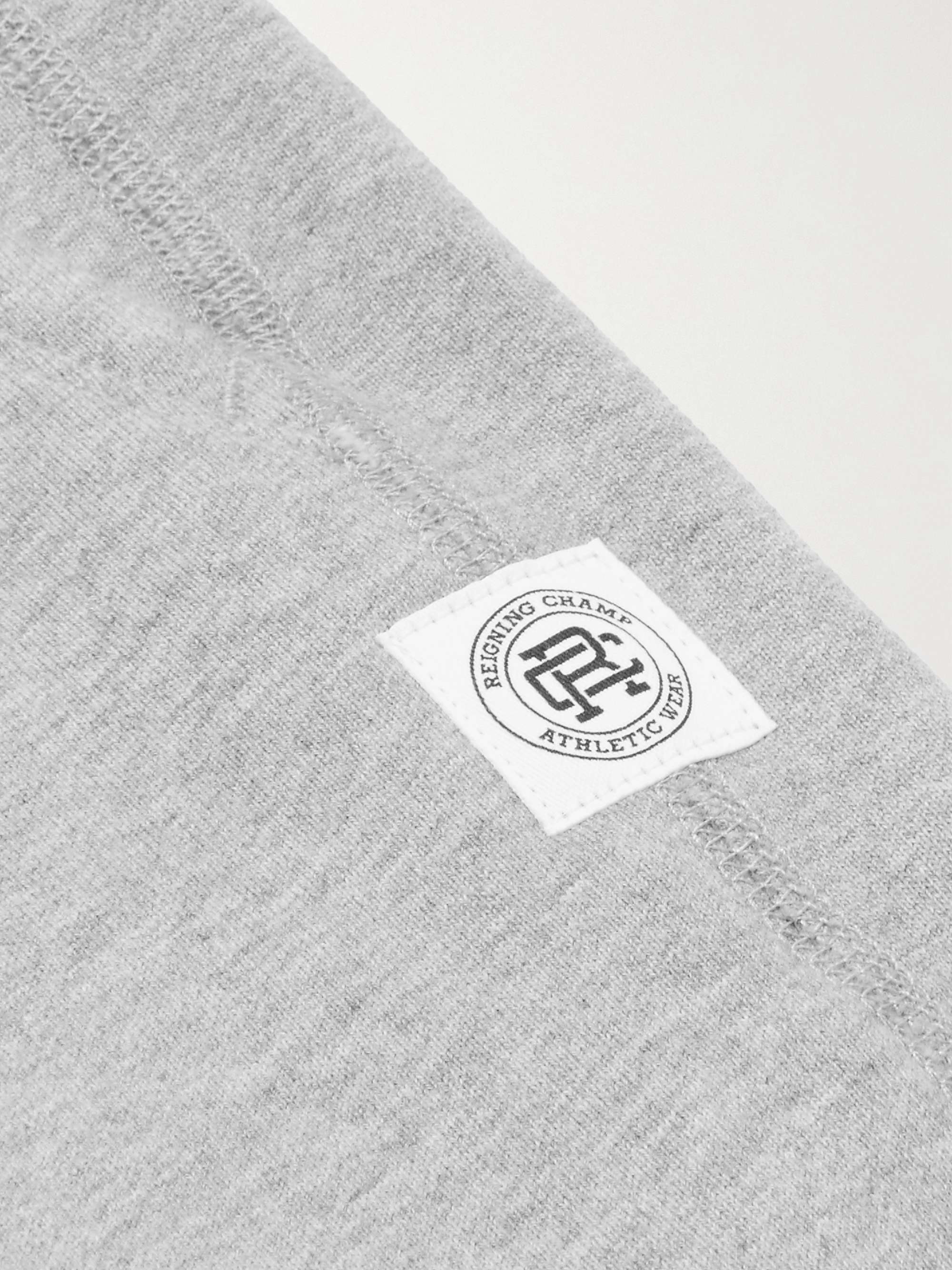 REIGNING CHAMP Slim-Fit Loopback Cotton-Jersey Sweatpants for Men | MR ...