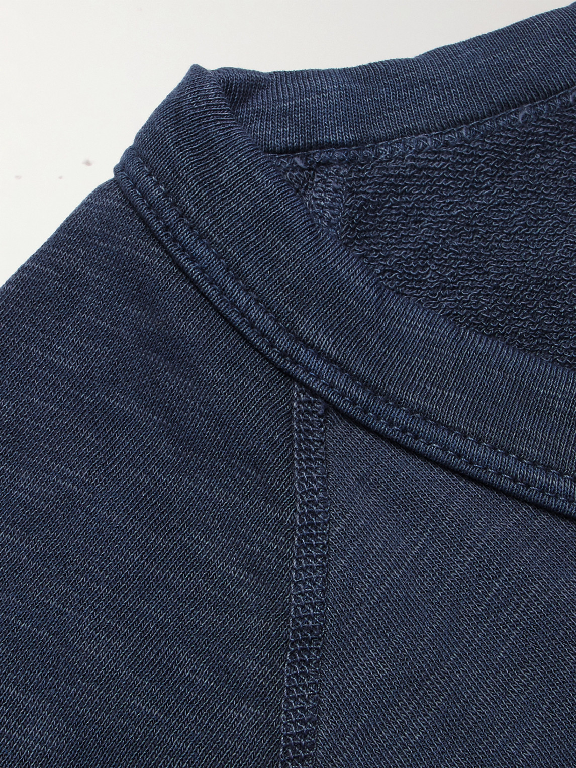 JAMES PERSE LOOPBACK SUPIMA COTTON-JERSEY SWEATSHIRT