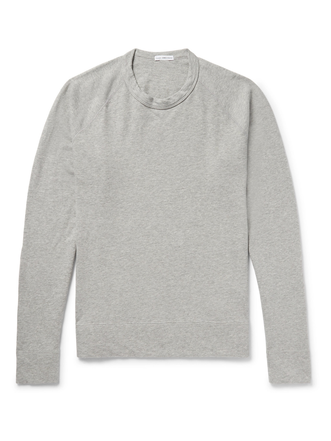 JAMES PERSE LOOPBACK SUPIMA COTTON-JERSEY SWEATSHIRT