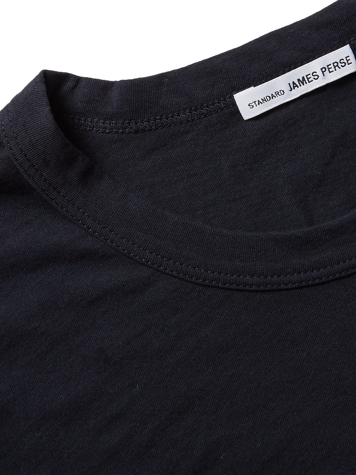 James Perse Combed Cotton-jersey T-shirt In Blue