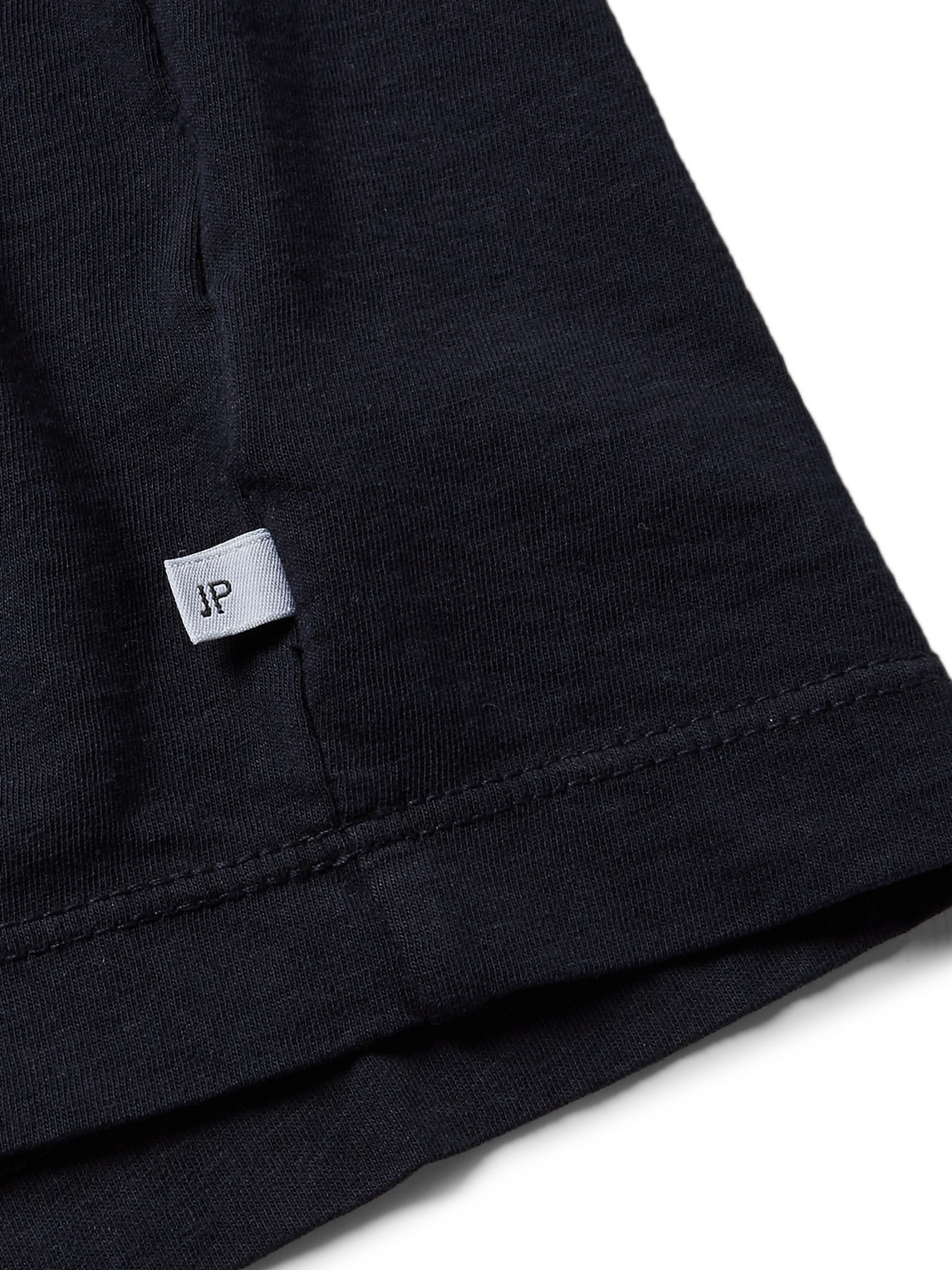 James Perse Combed Cotton-jersey T-shirt In Blue