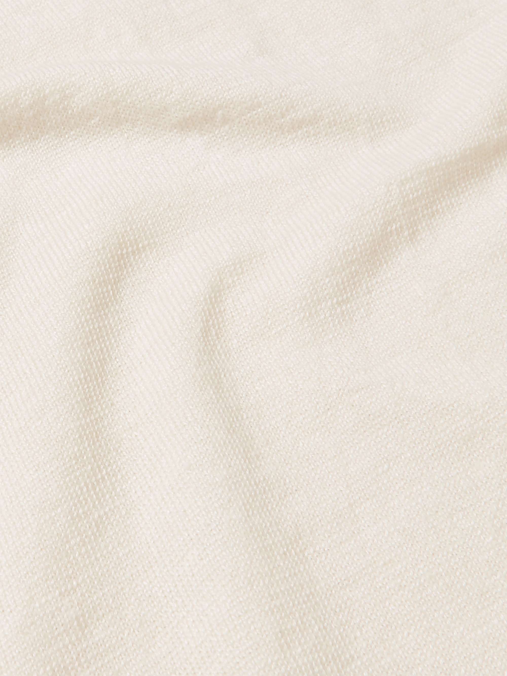 ANDERSON & SHEPPARD Linen Henley T-Shirt