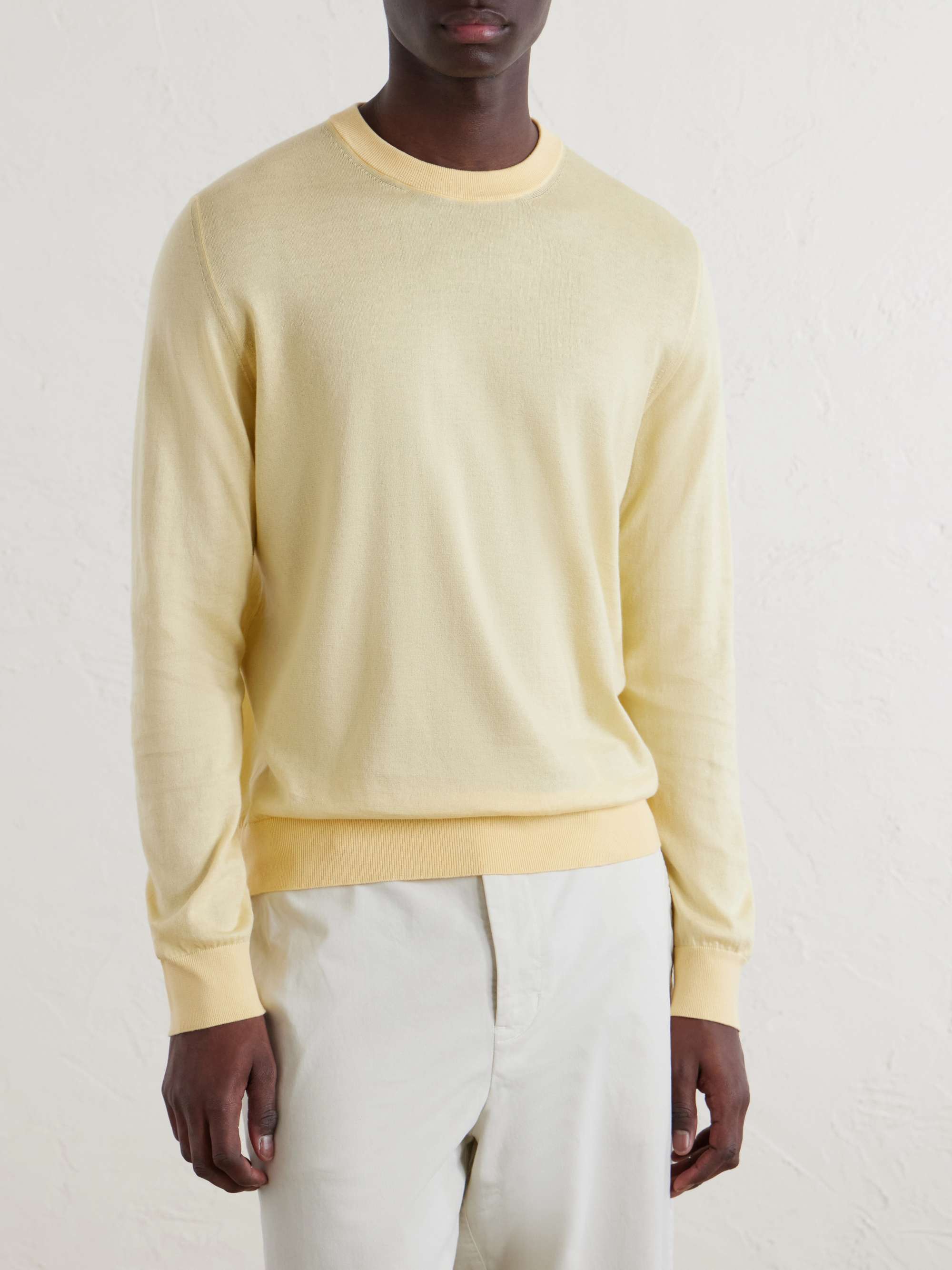 ANDERSON & SHEPPARD Sea Island Cotton Sweater