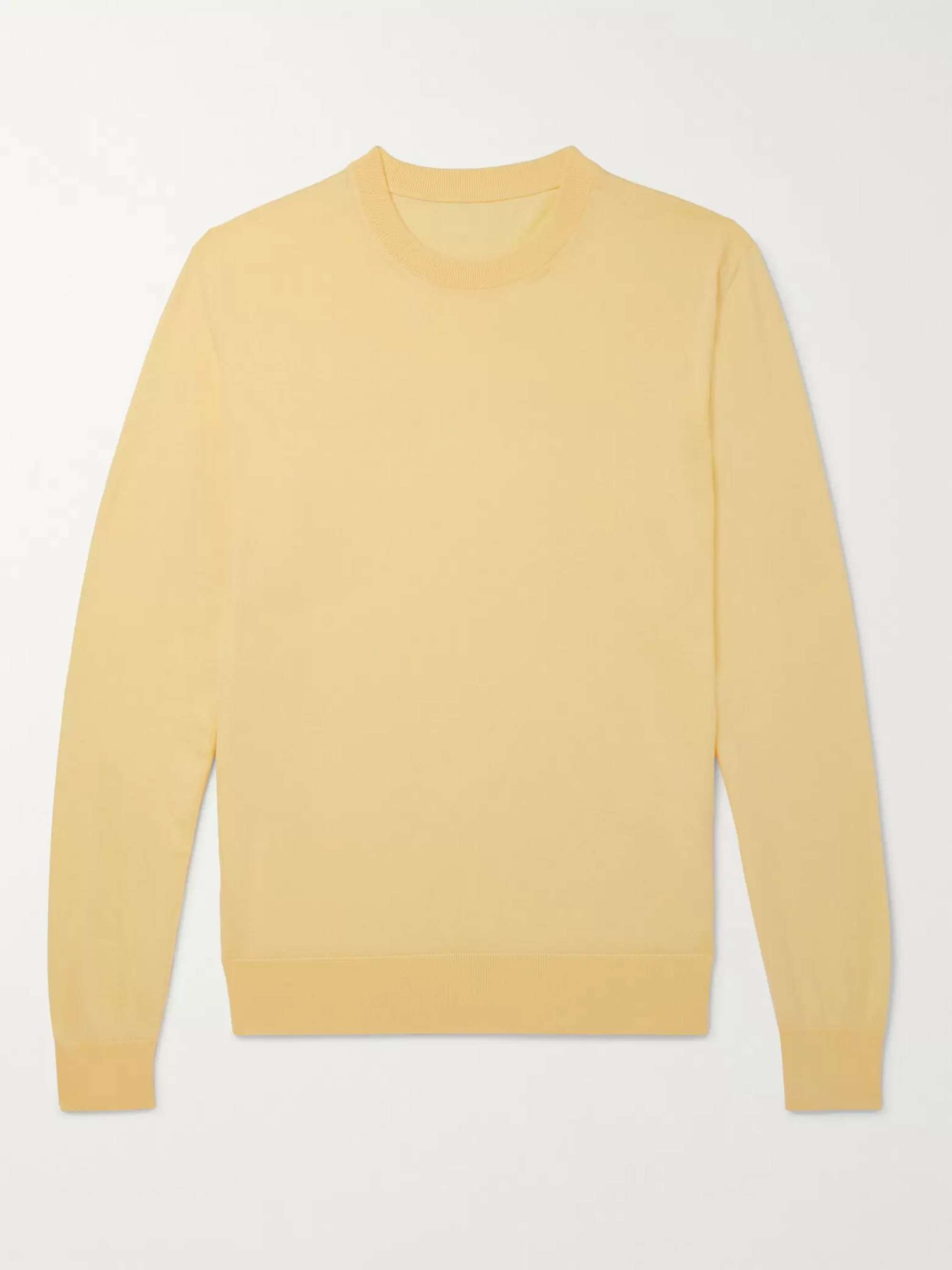 ANDERSON & SHEPPARD Sea Island Cotton Sweater