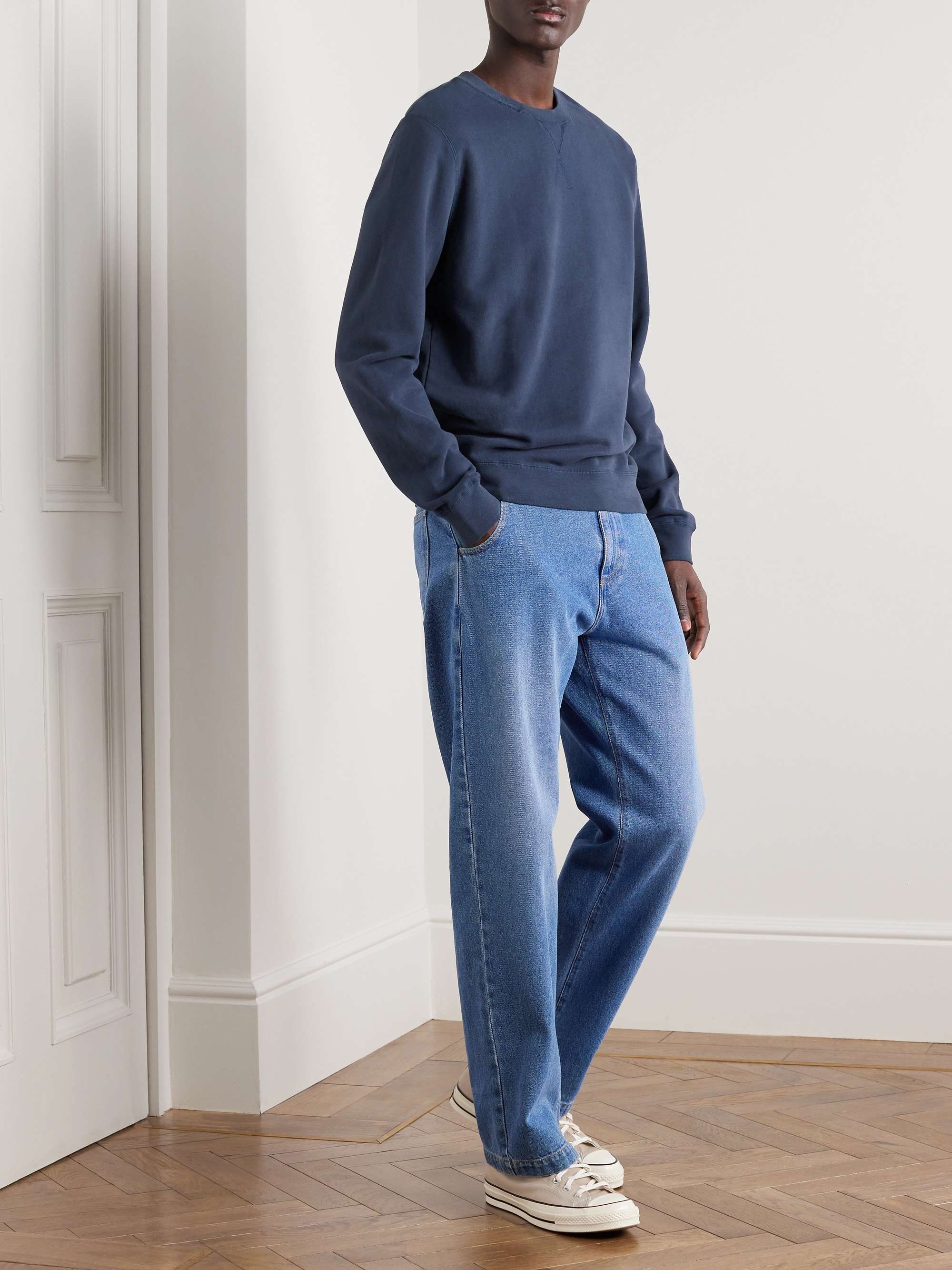 SUNSPEL Cotton-Jersey Sweatshirt
