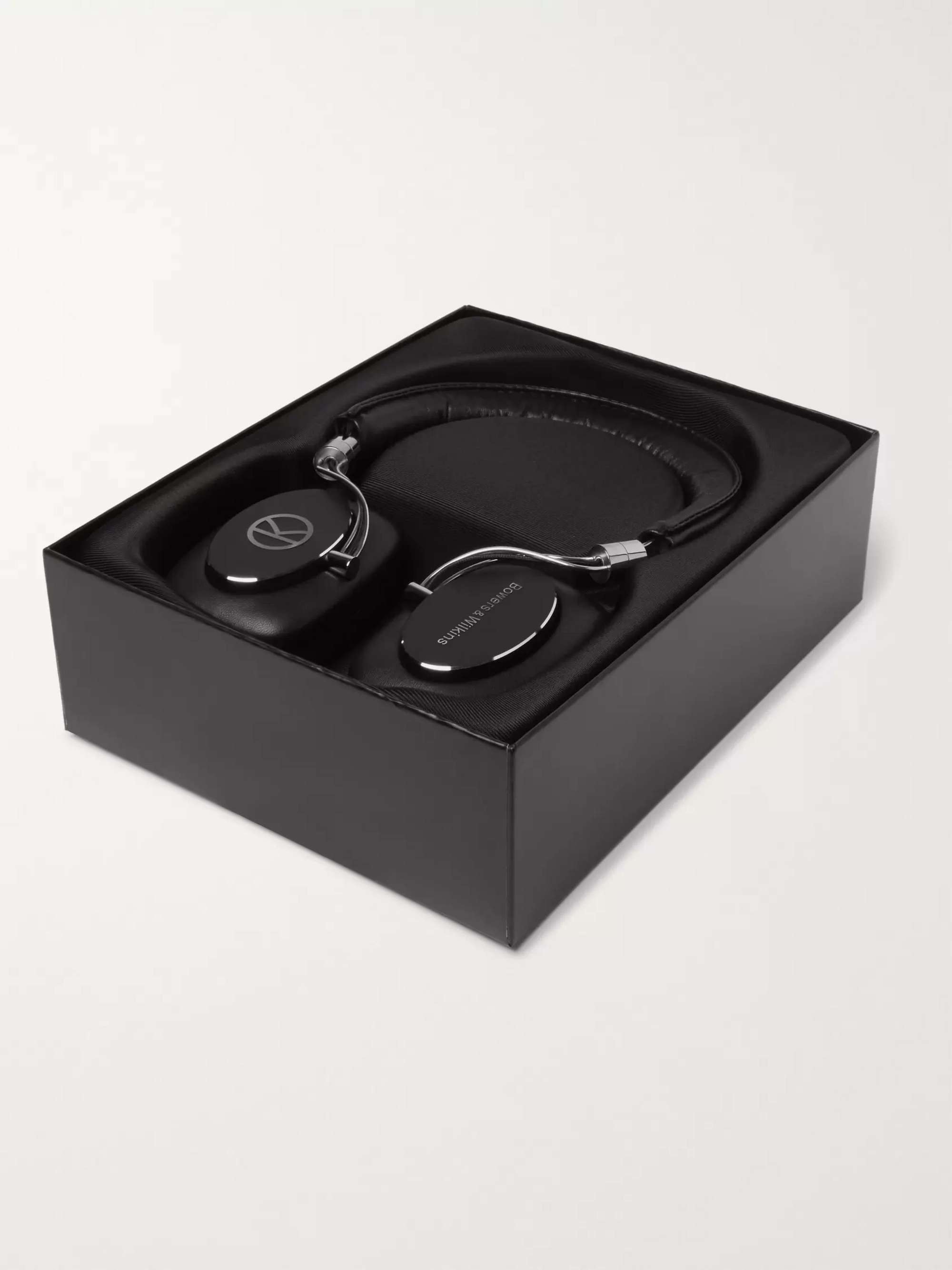KINGSMAN + Bowers & Wilkins P5W Leather-Covered Wireless Headphones