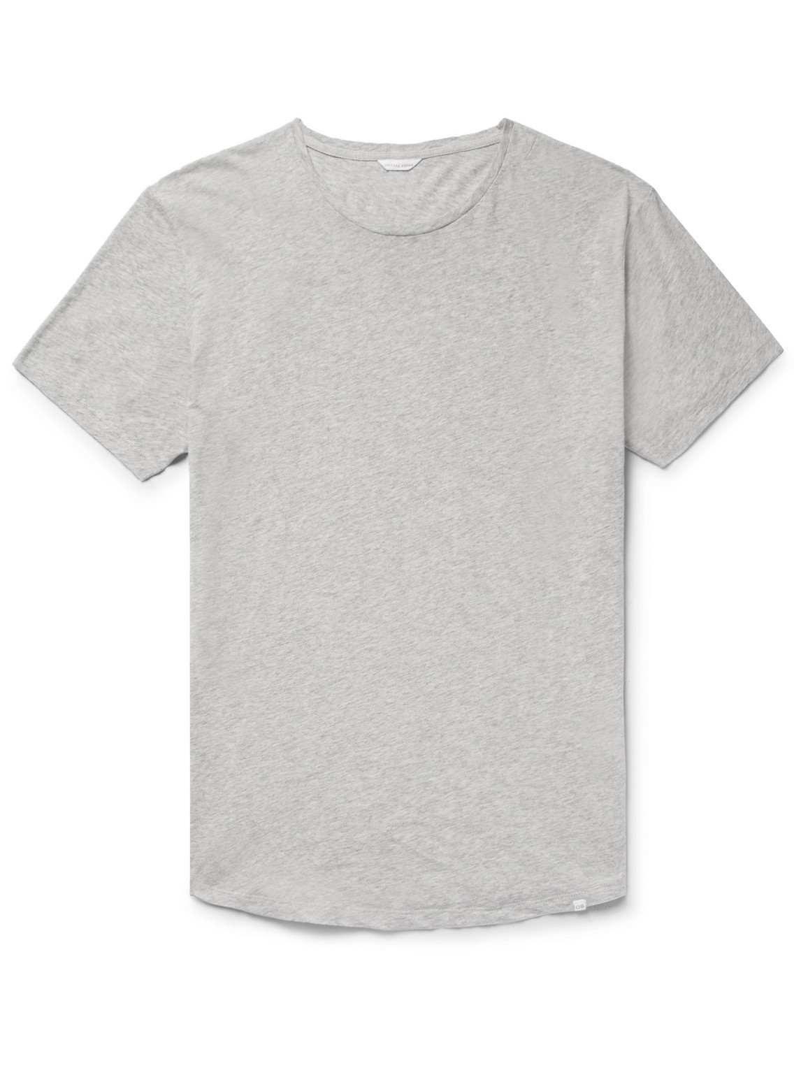 Orlebar Brown Ob-t Slim-fit Cotton-jersey T-shirt In Gray