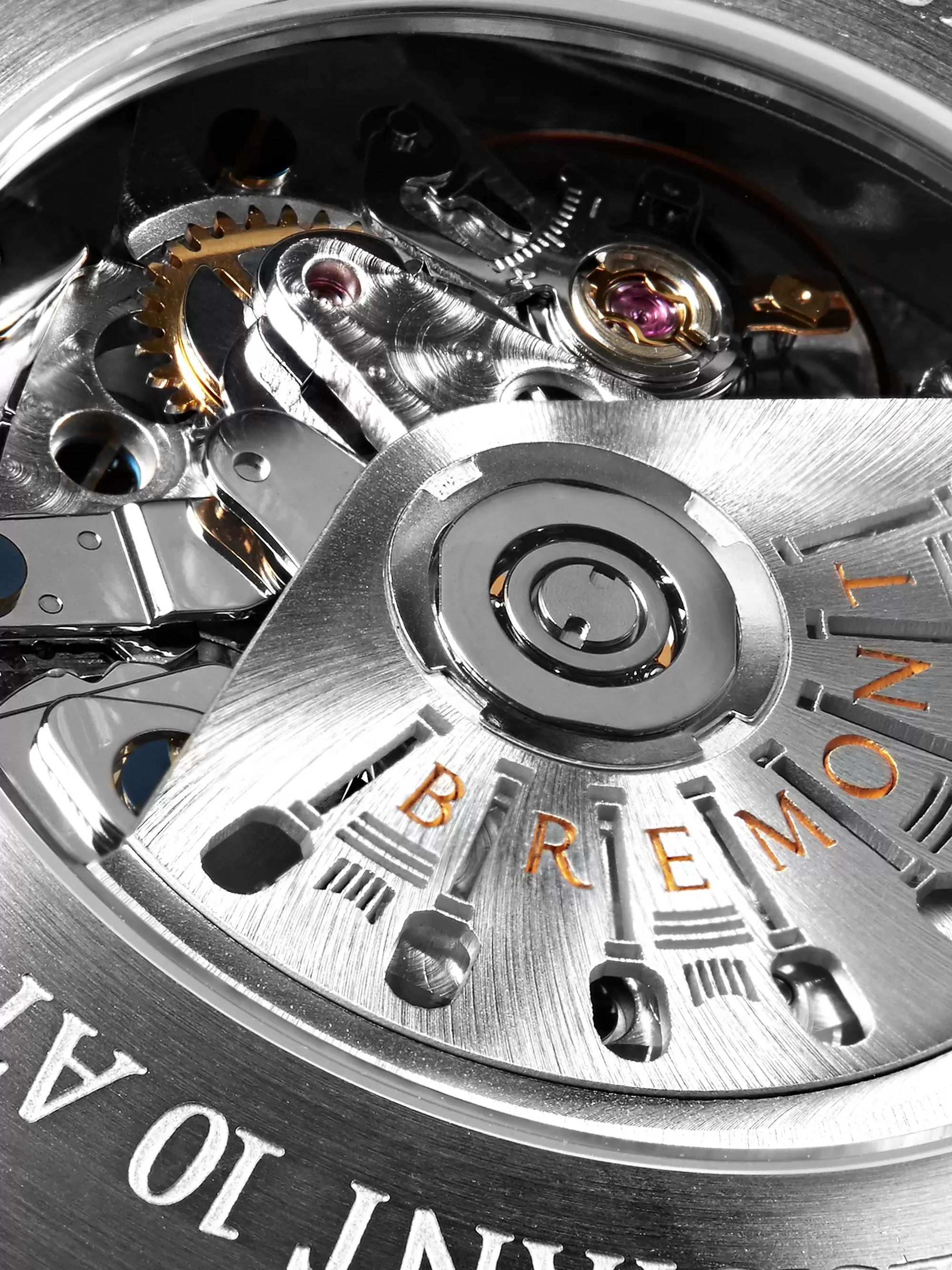 BREMONT ALT1-C/CR Automatic Chronograph 43mm Stainless Steel and Leather Watch, Ref. No. ALT1-C/CR