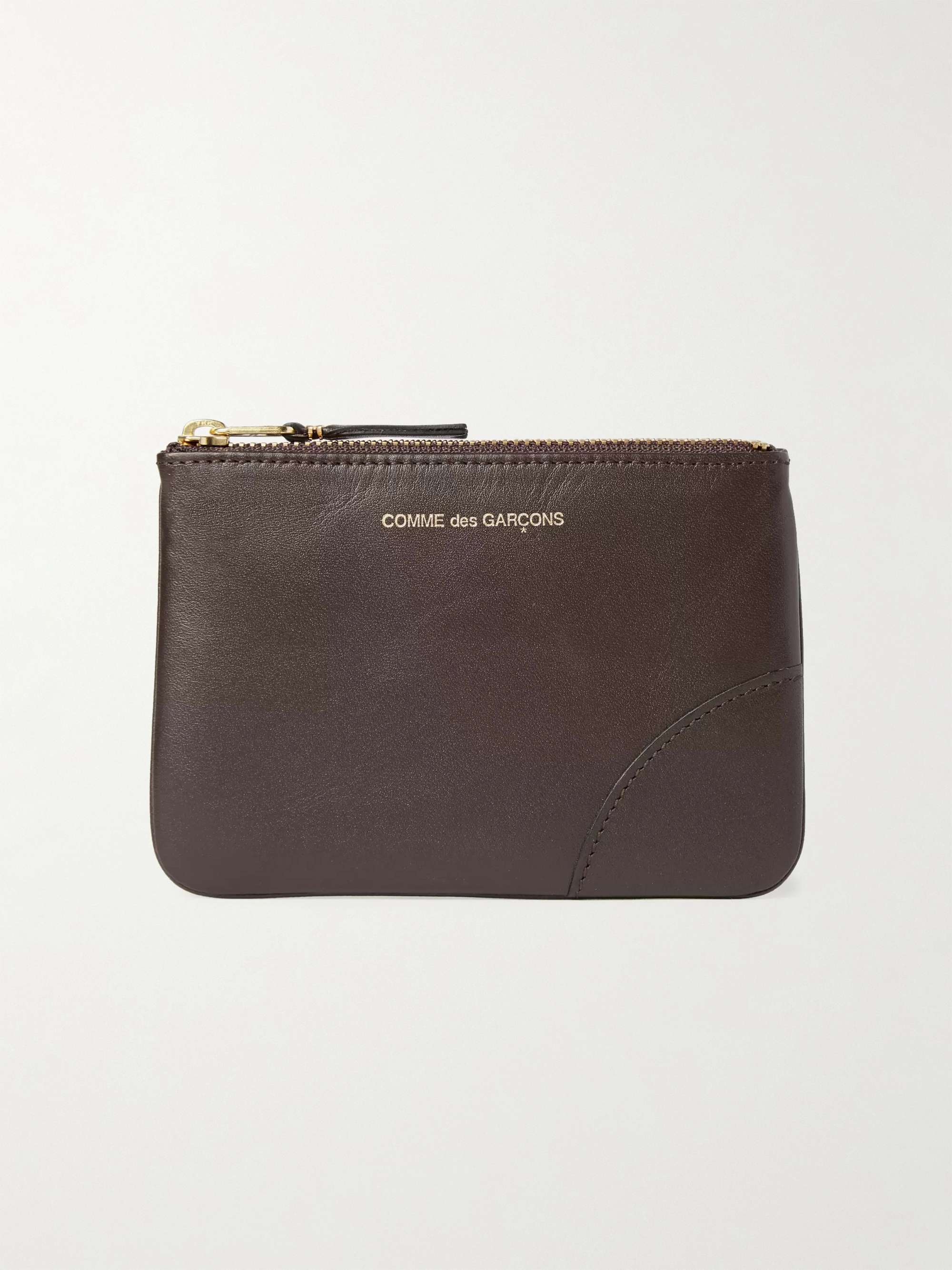 Comme des Garçons - Men - Leather Coin Wallet Brown