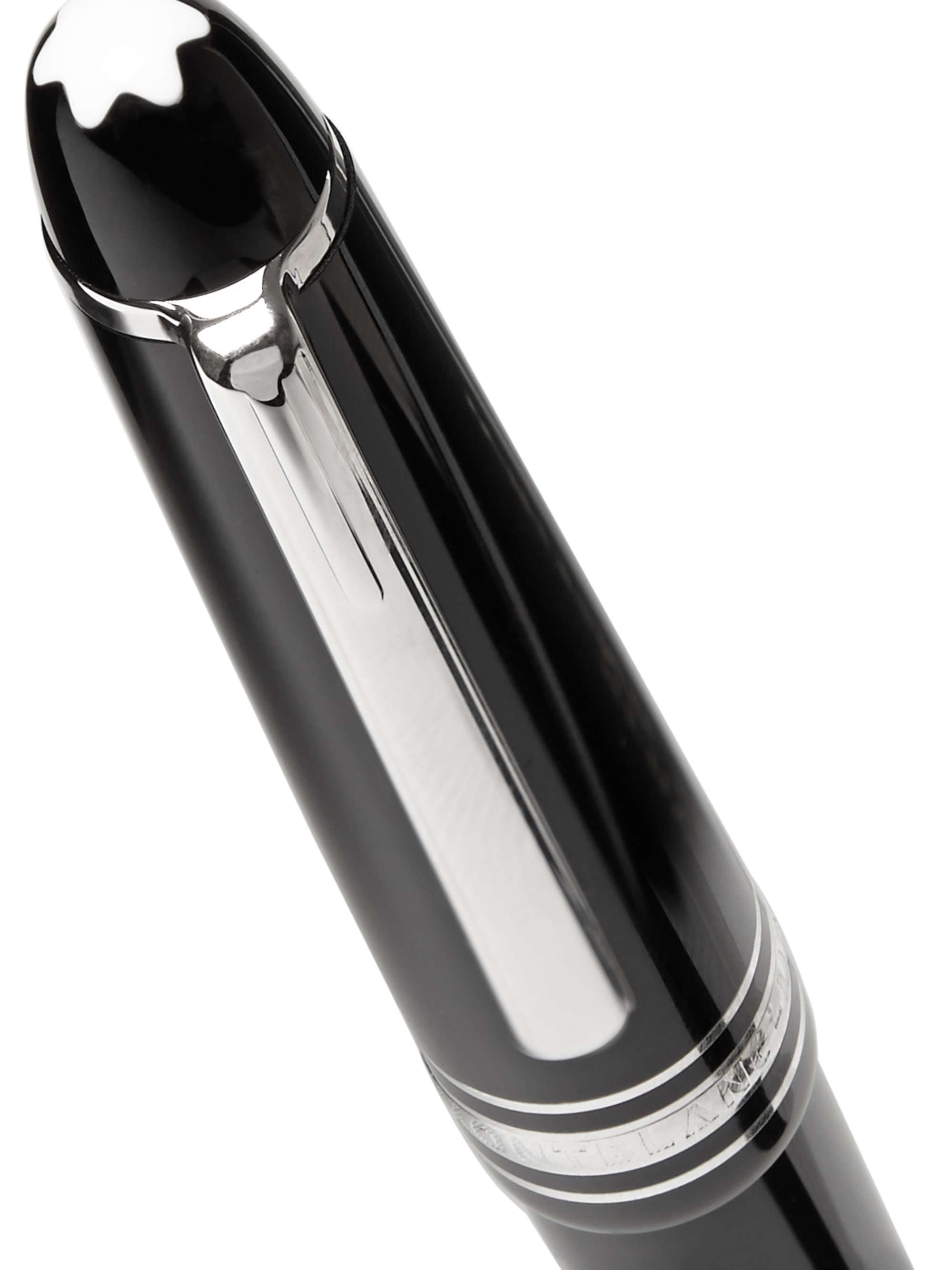 MONTBLANC Meisterstück Classique Platinum-Plated and Resin Fountain Pen