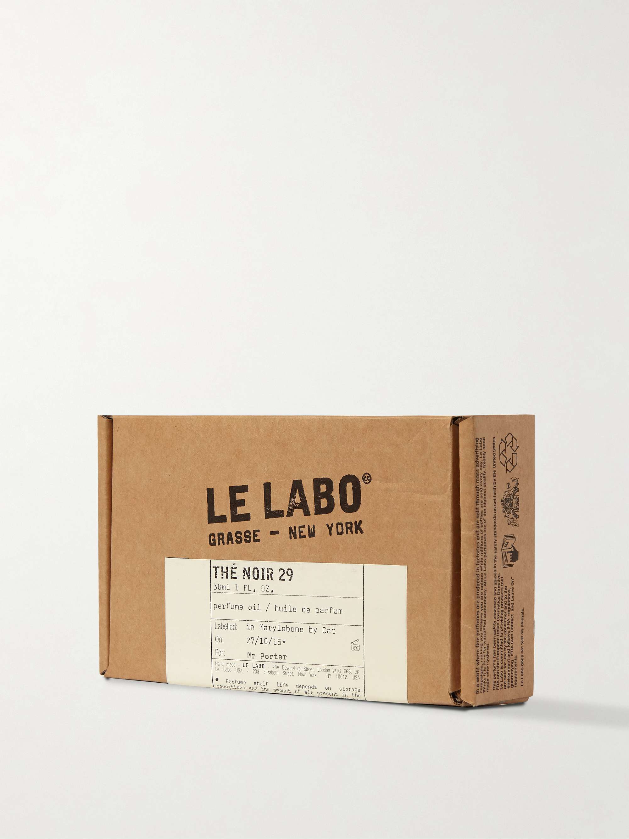 LE LABO Perfume Oil - Thé Noir 29, 30ml