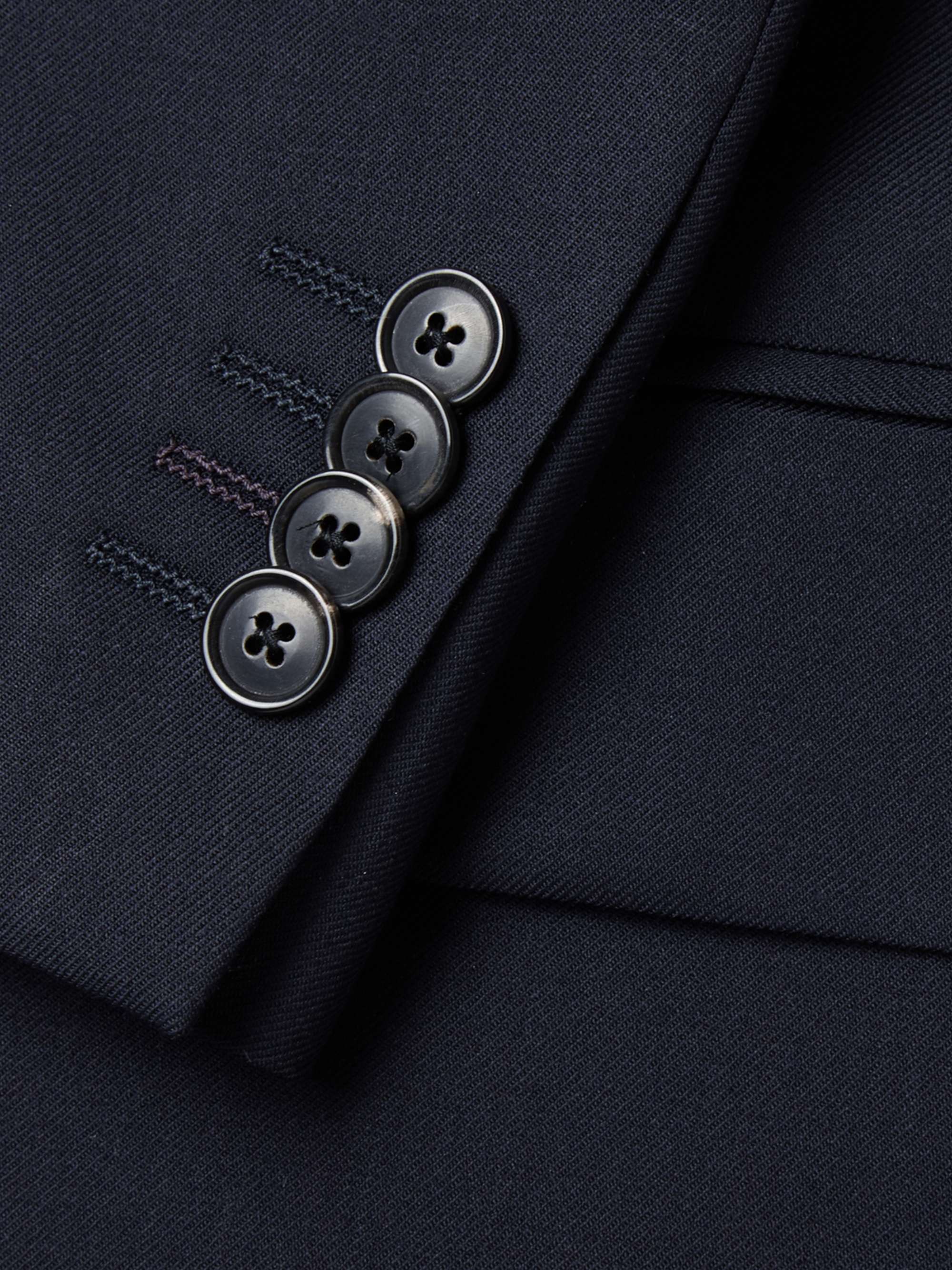 PAUL SMITH Grey A Suit To Travel In Soho Slim-Fit Wool Suit