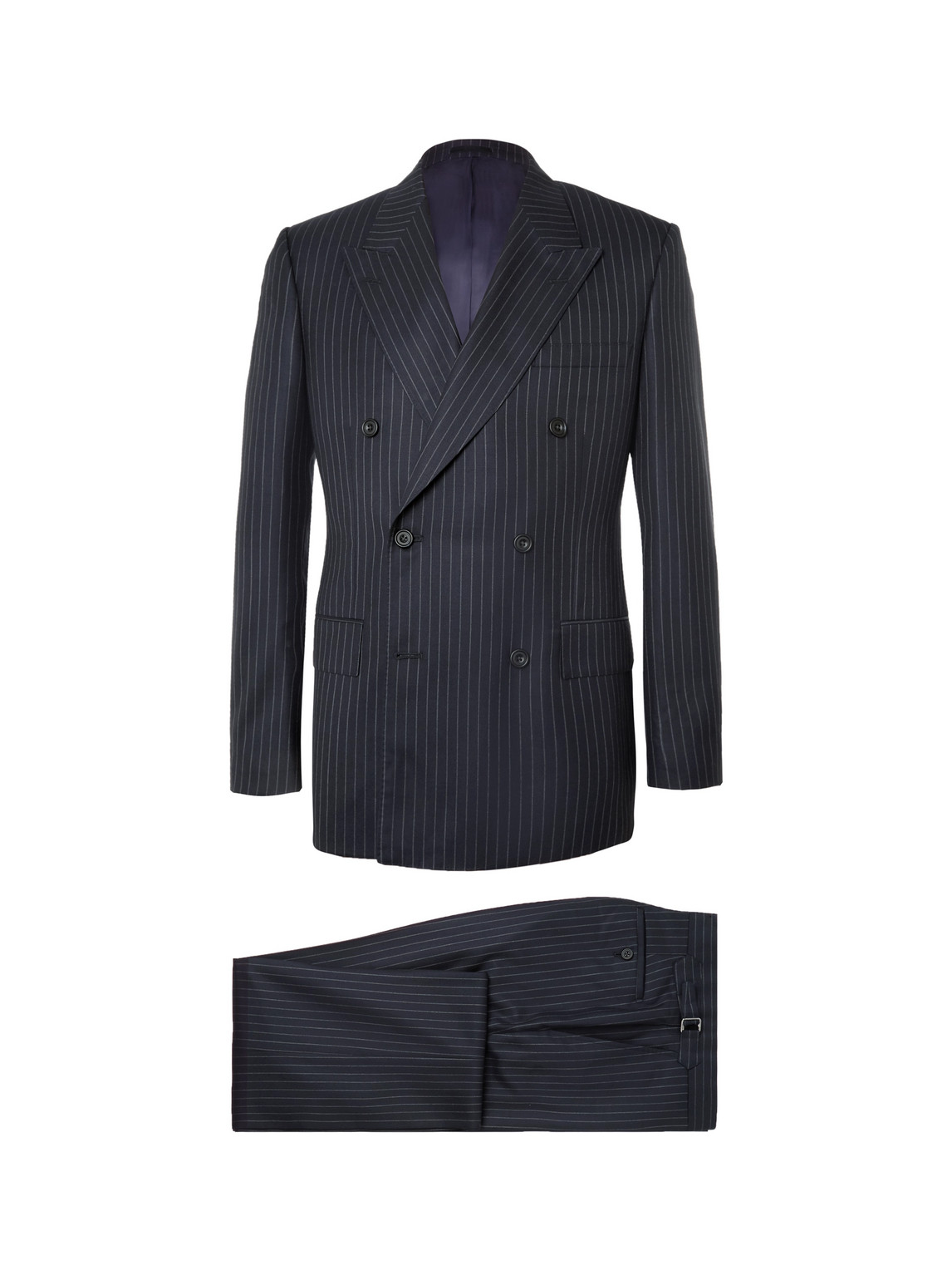 Harry's Navy Pinstriped Super 120s Wool Suit