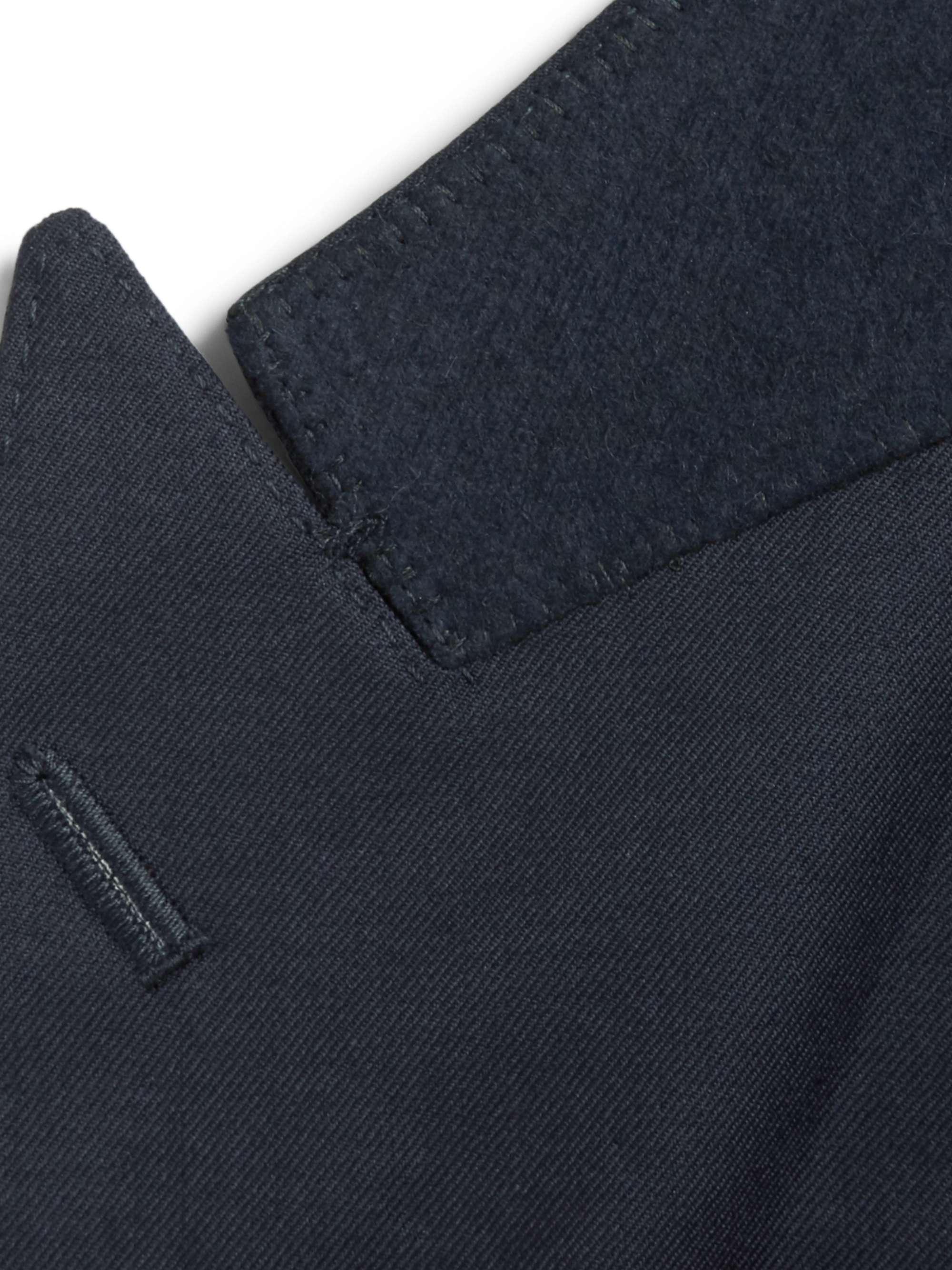 KINGSMAN Harry's Navy Pinstriped Super 120s Wool Suit