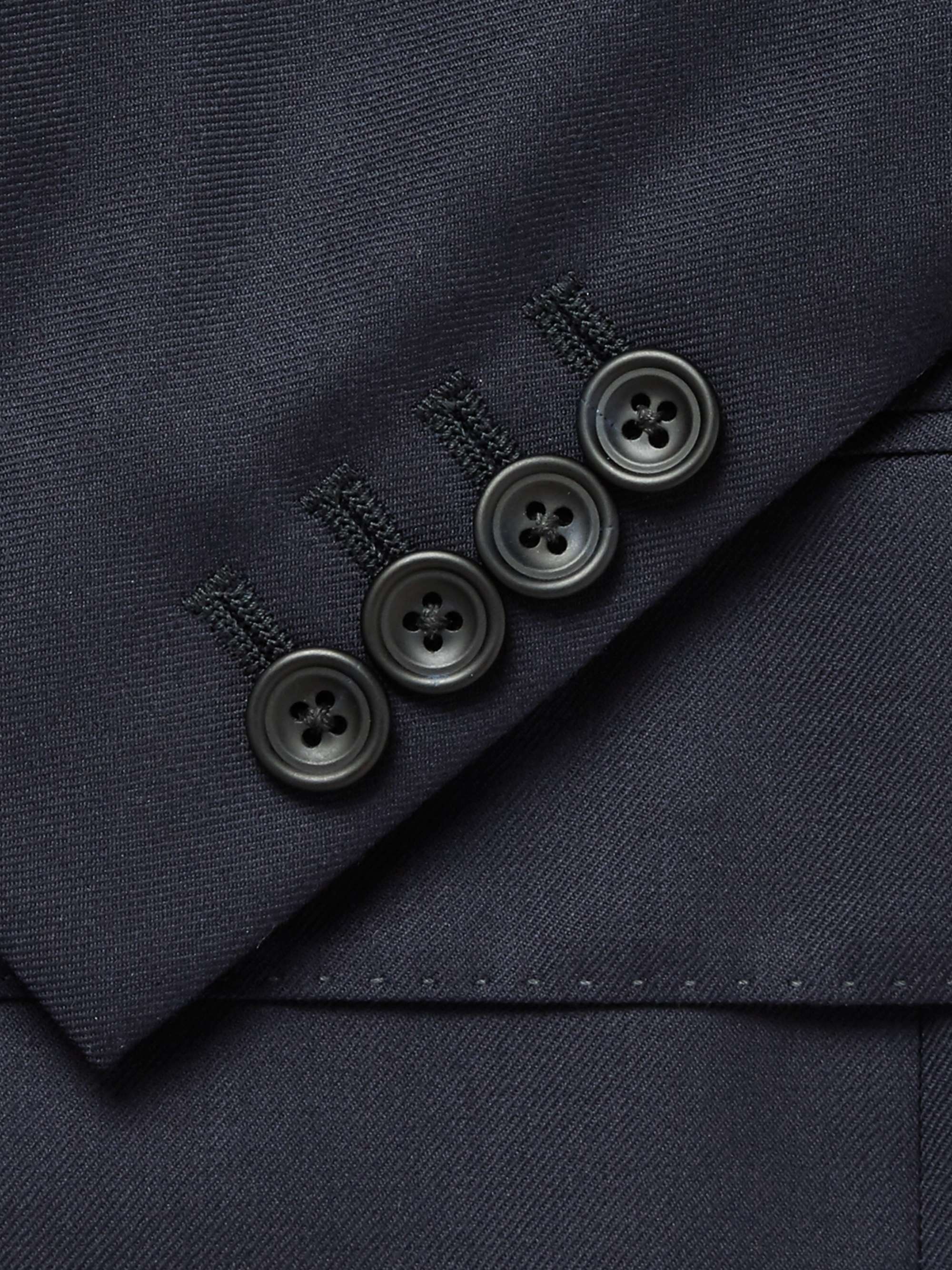 KINGSMAN Harry's Navy Pinstriped Super 120s Wool Suit