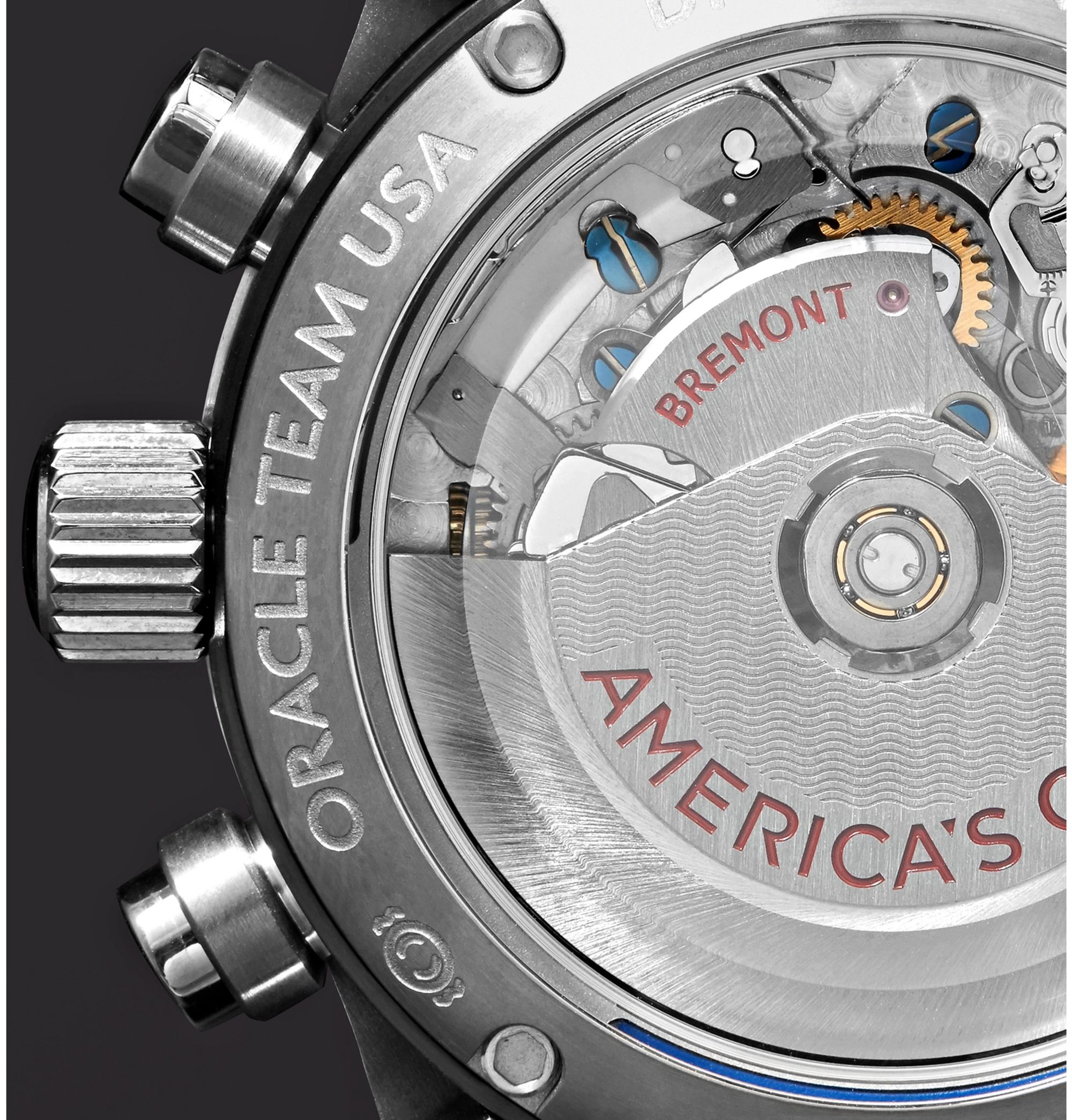 BREMONT Oracle Team USA Regatta Automatic Chronograph 43mm Titanium and Rubber Watch, Ref. No. OTUSA-R/WH
