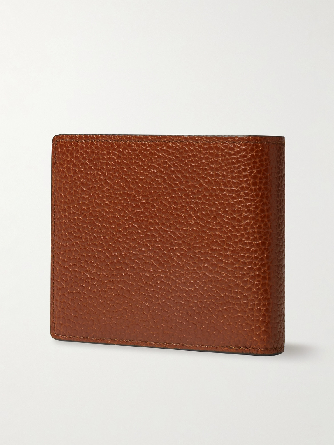 Shop Mulberry Full-grain Leather Billfold Wallet In Brown