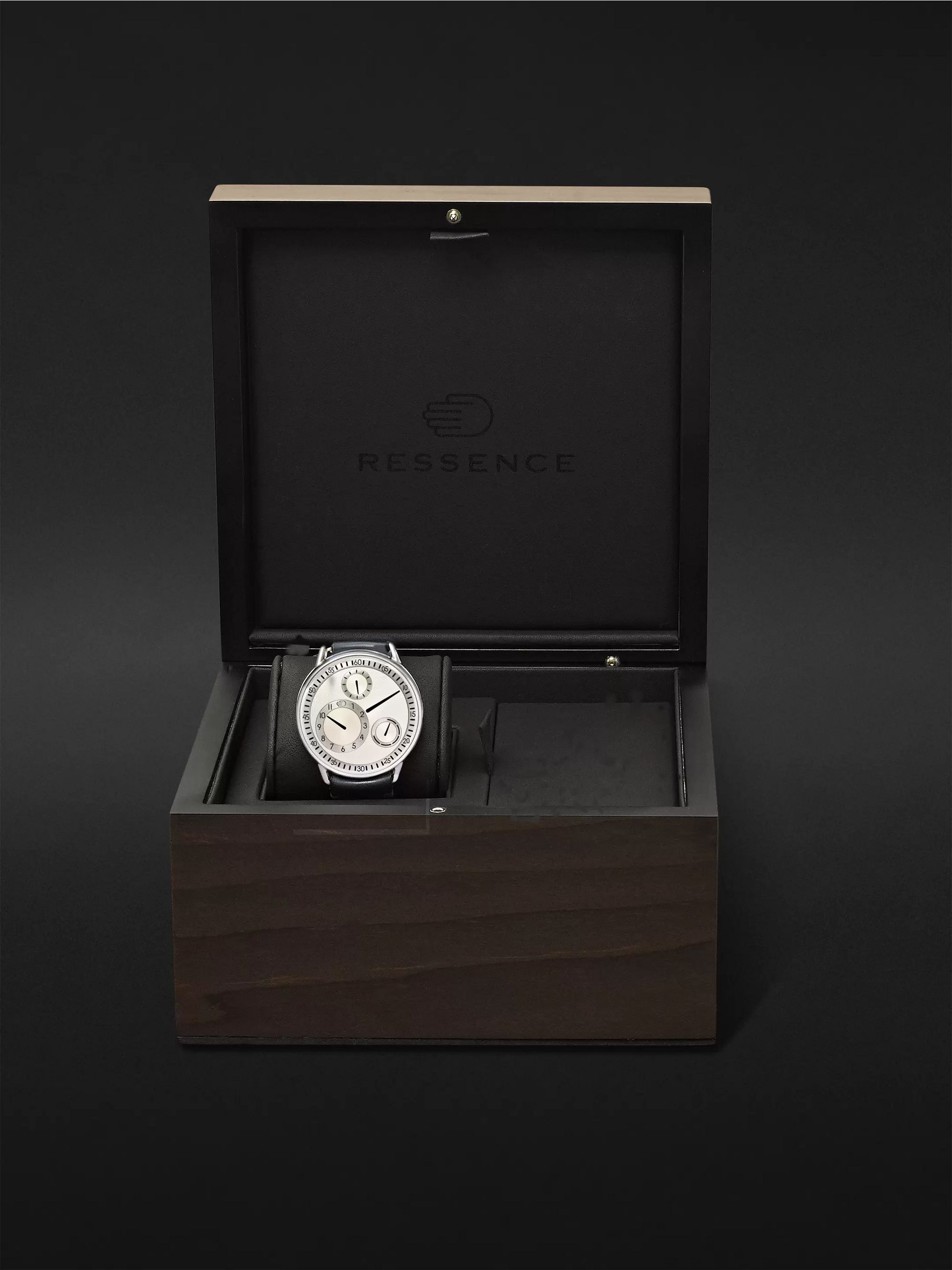 RESSENCE Type 1 Mechanical 42mm Titanium and Woven Watch, Ref. No. TYPE 1G
