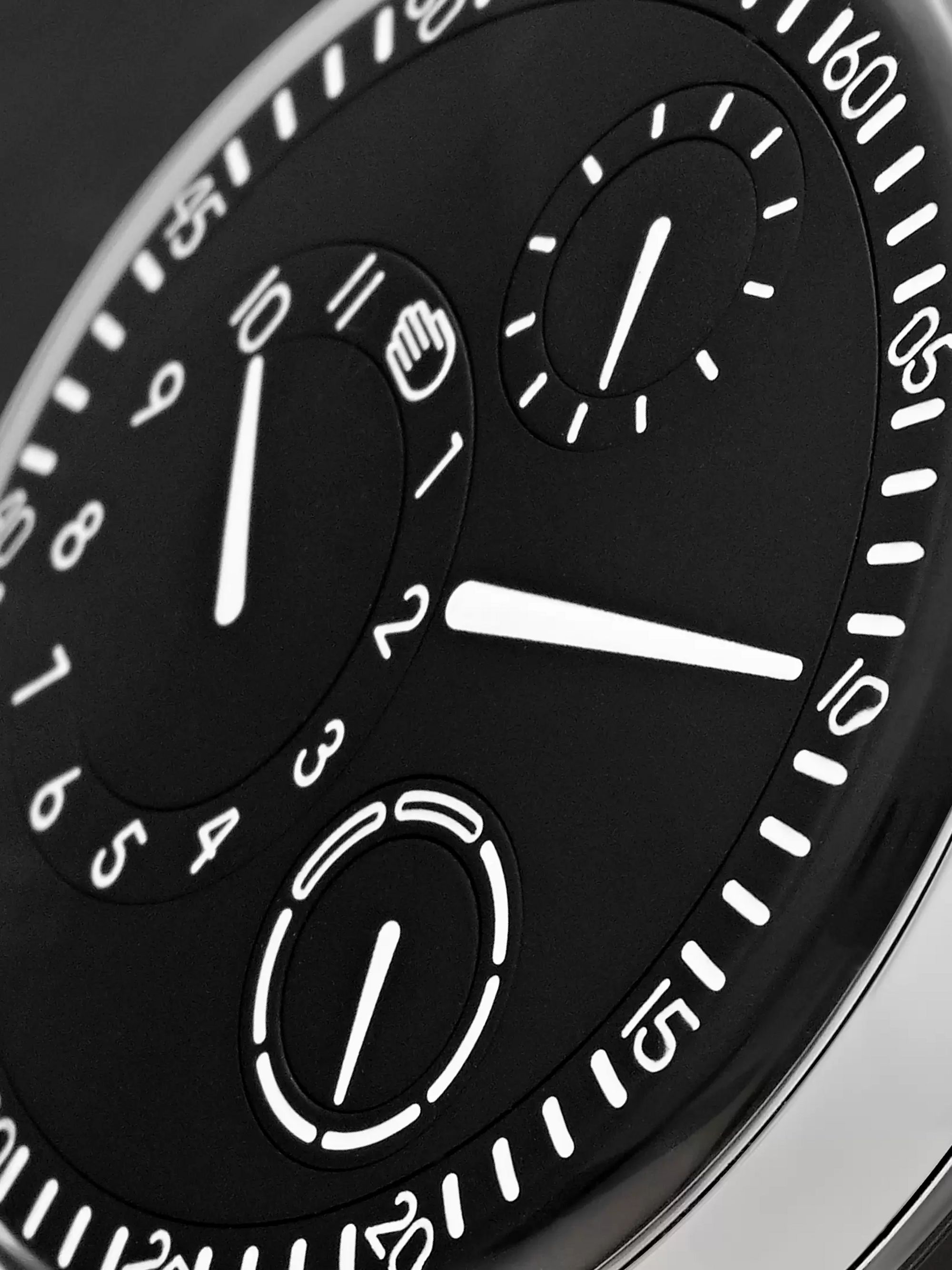 RESSENCE Type 1 Mechanical 42mm Titanium and Leather Watch, Ref. No. TYPE 1B