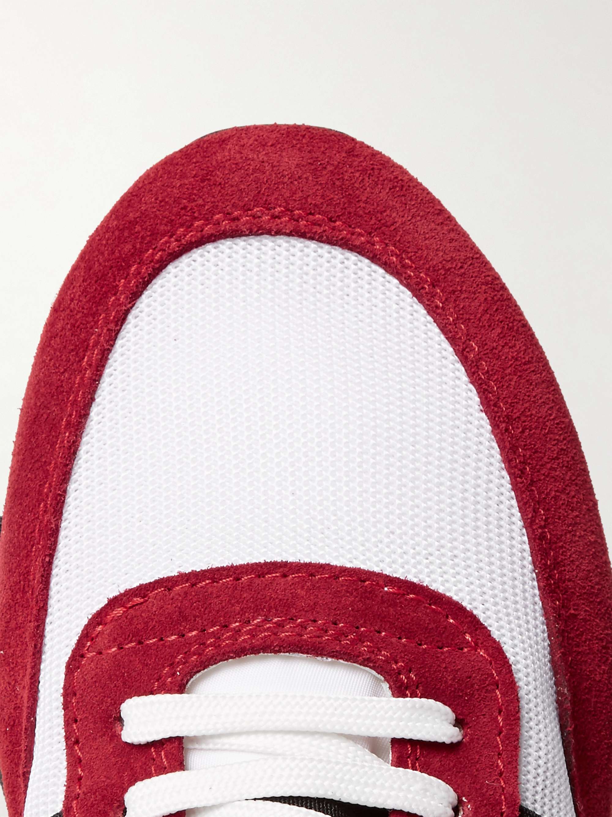 MONCLER Horace Suede And Mesh Sneakers