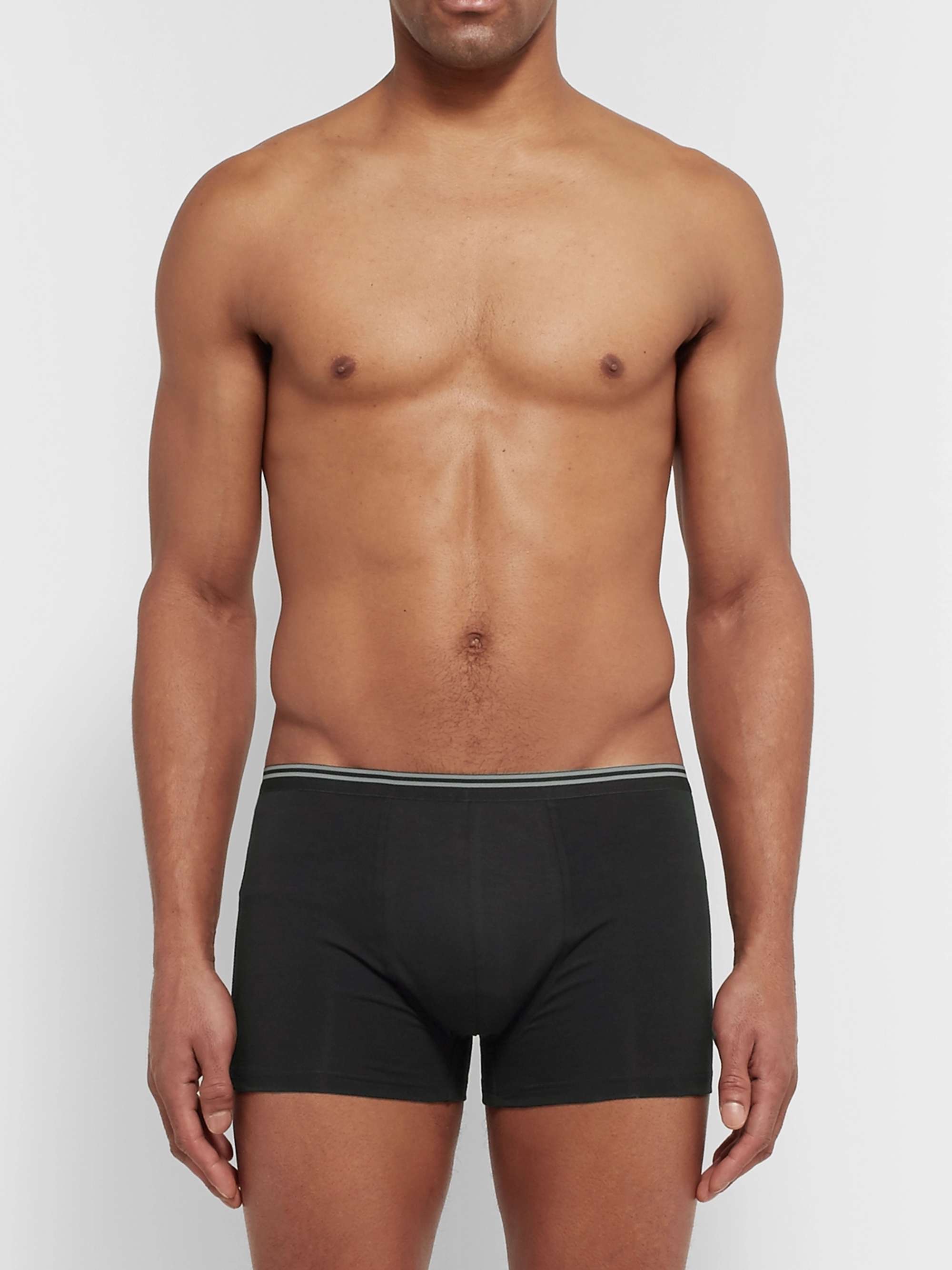 ZIMMERLI Pure Comfort Stretch-Cotton Boxer Briefs