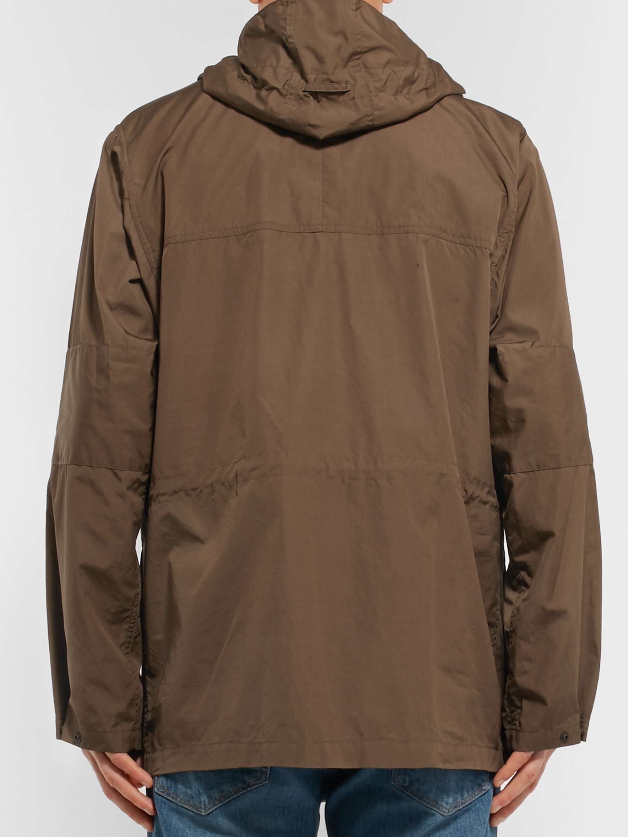 ASPESI Cotton Hooded Field Jacket