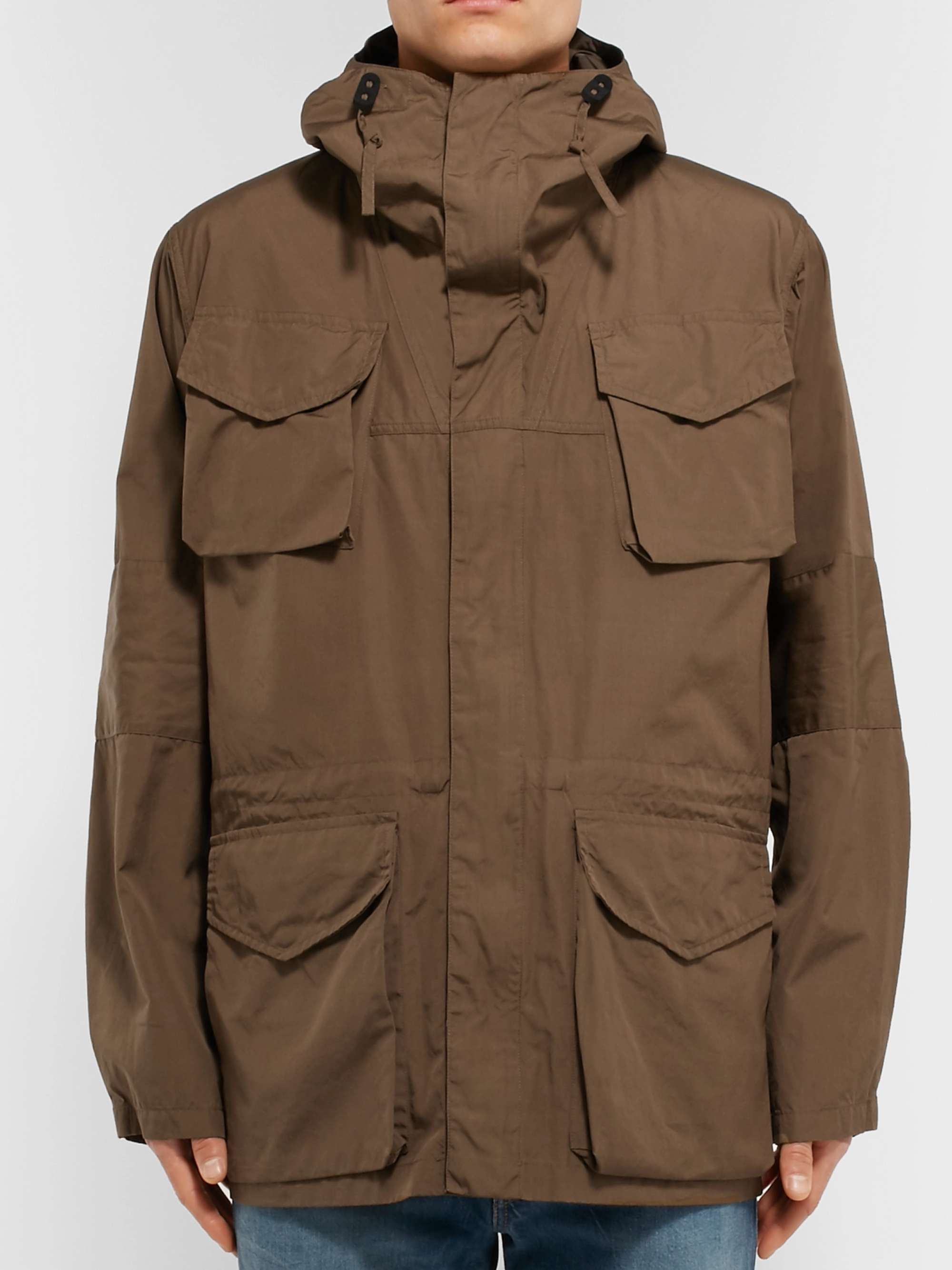 ASPESI Cotton Hooded Field Jacket