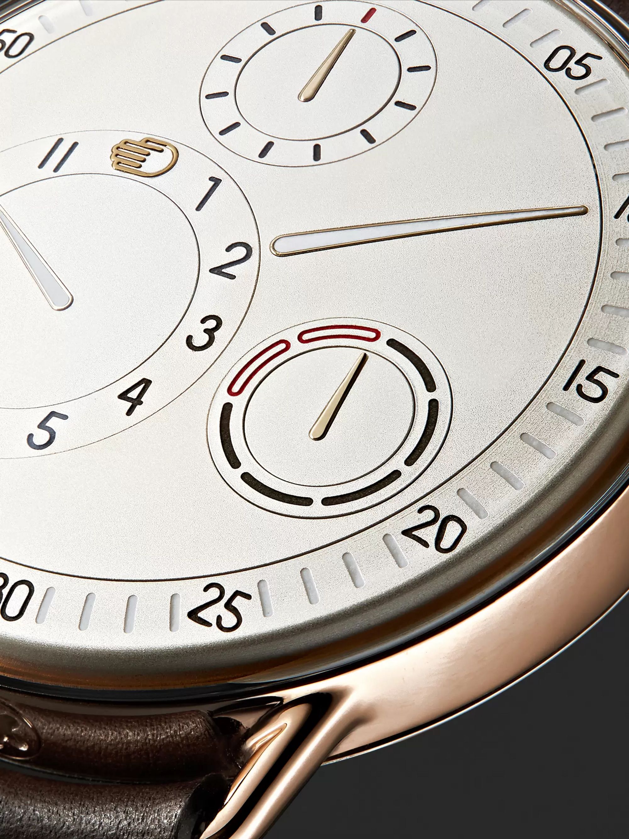 RESSENCE Type 1 MRP 42mm Rose Gold, Titanium and Leather Watch, Ref. No. TYPE 1RG